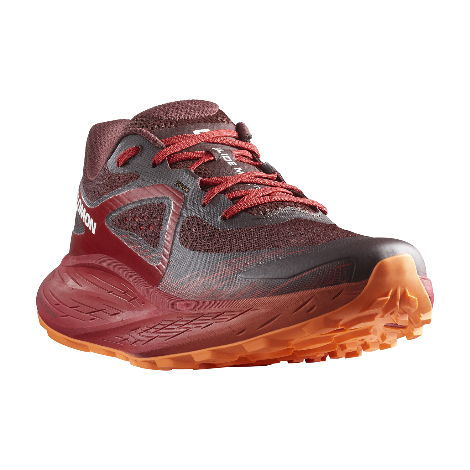 Salomon Glide Max TR Bitter Choccolate/Red Dahlia/Shocking Orange