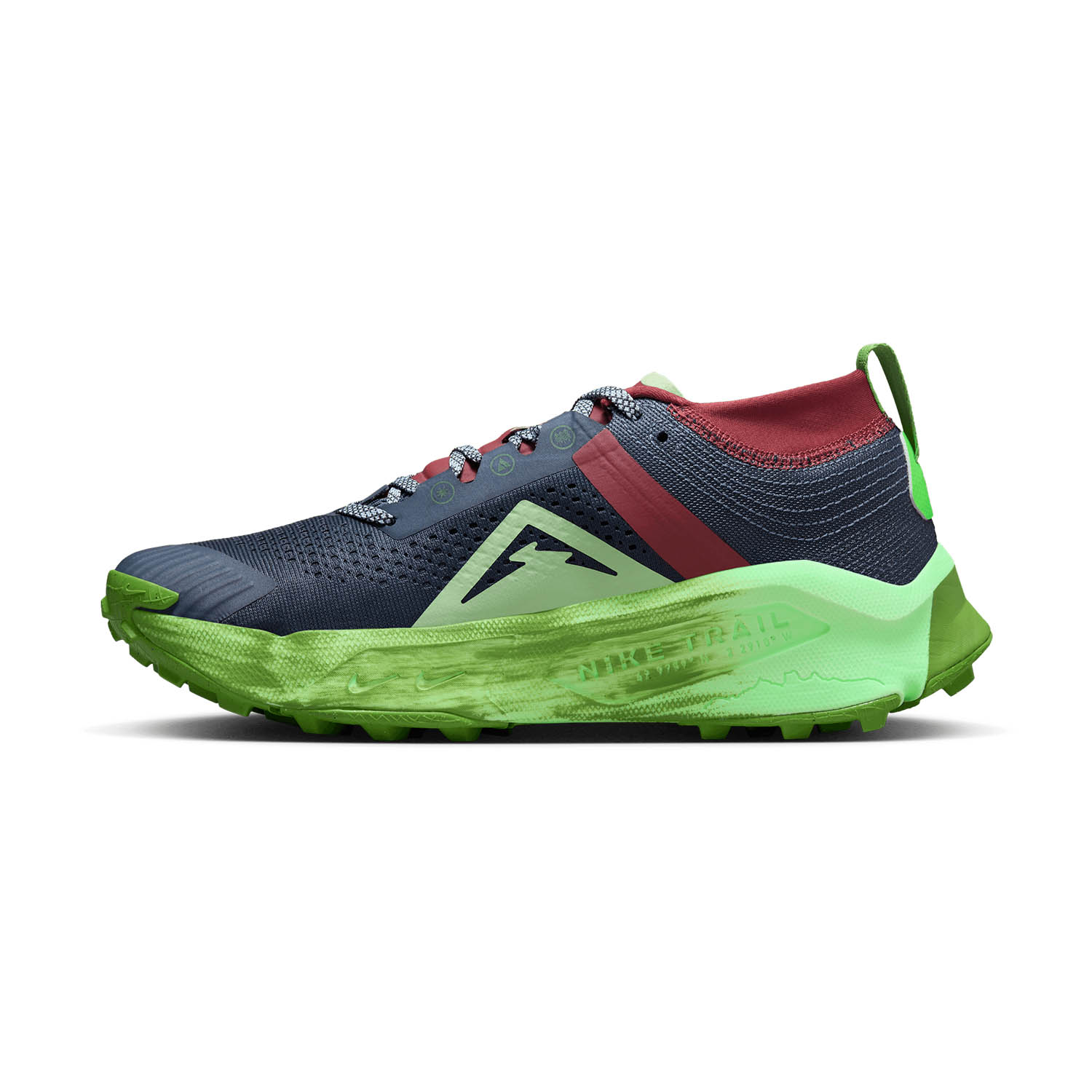 Nike ZoomX Zegama Trail Thunder Blue/Summit White/Chlorophyll