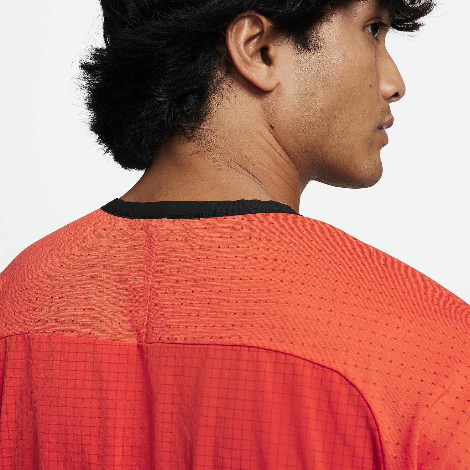 Nike Dri-FIT Solar Chase Maglietta Cosmic Clay/Summit White