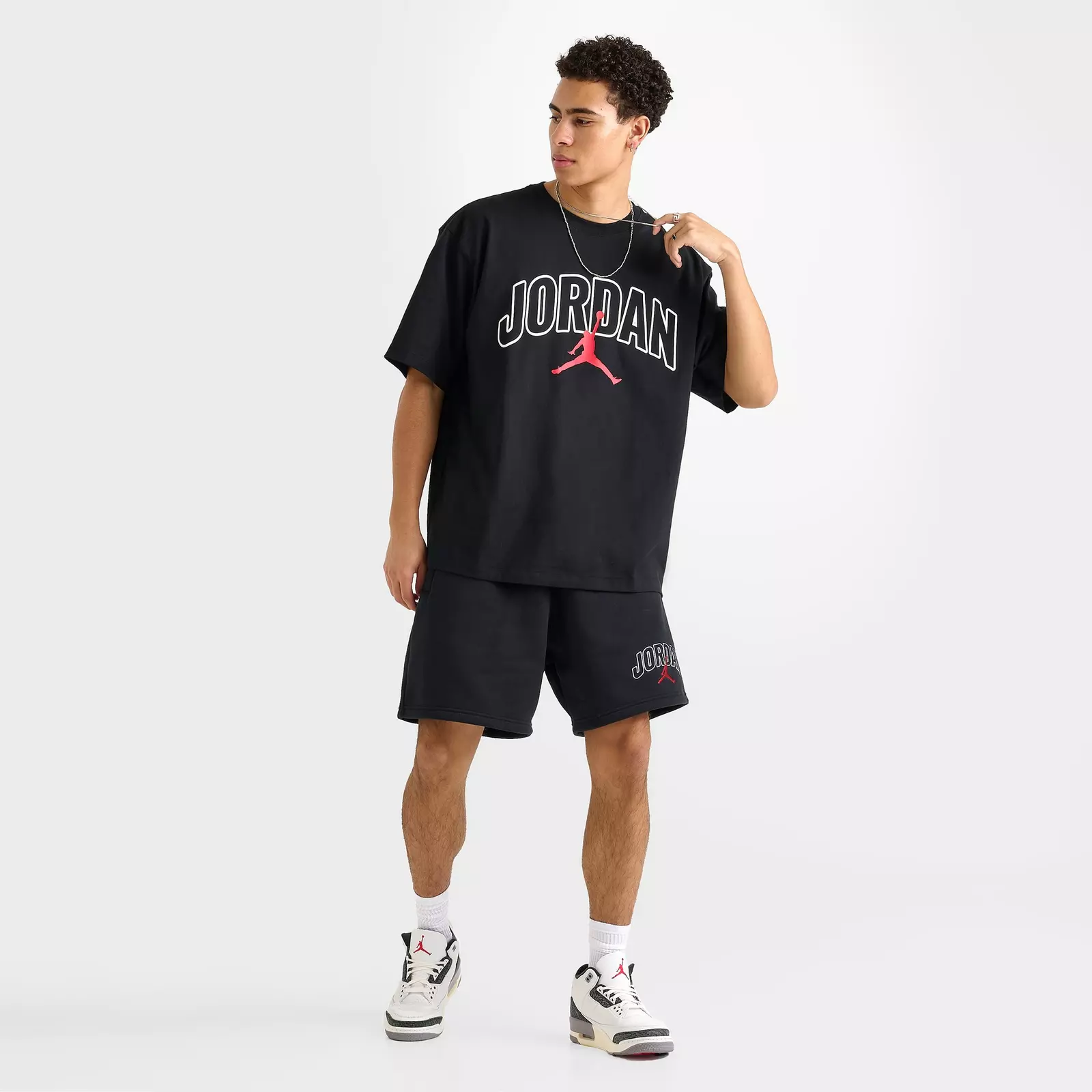 Men's Jordan Brooklyn Arch Logo T-Shirt