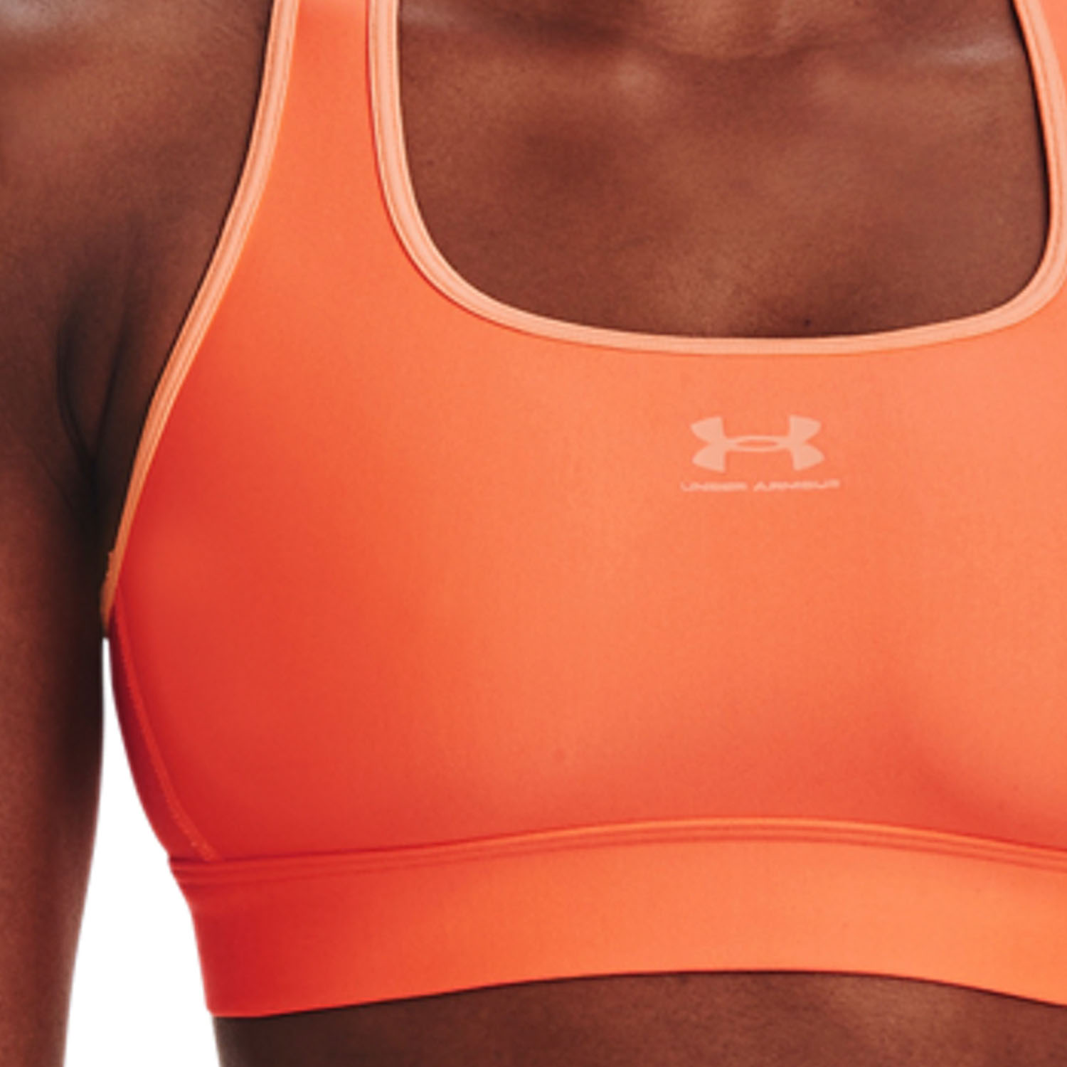 Under Armour Authentics Reggiseno Sportivo Orange Blast/Mellow T Orange