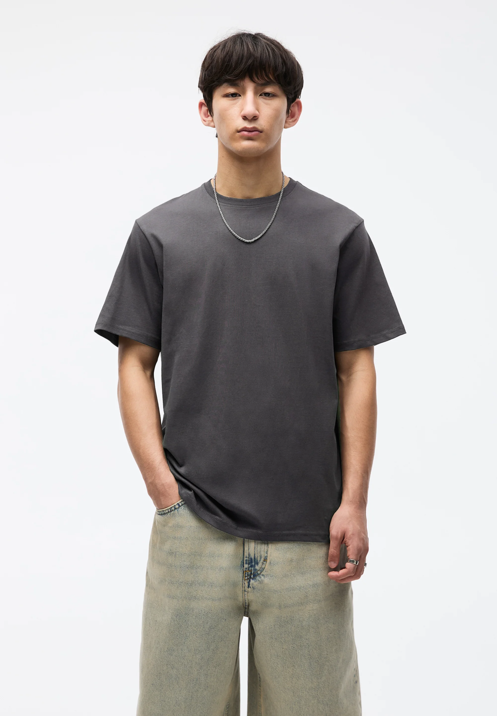 PULL&BEAR PACK OF 3 - T-shirt basic