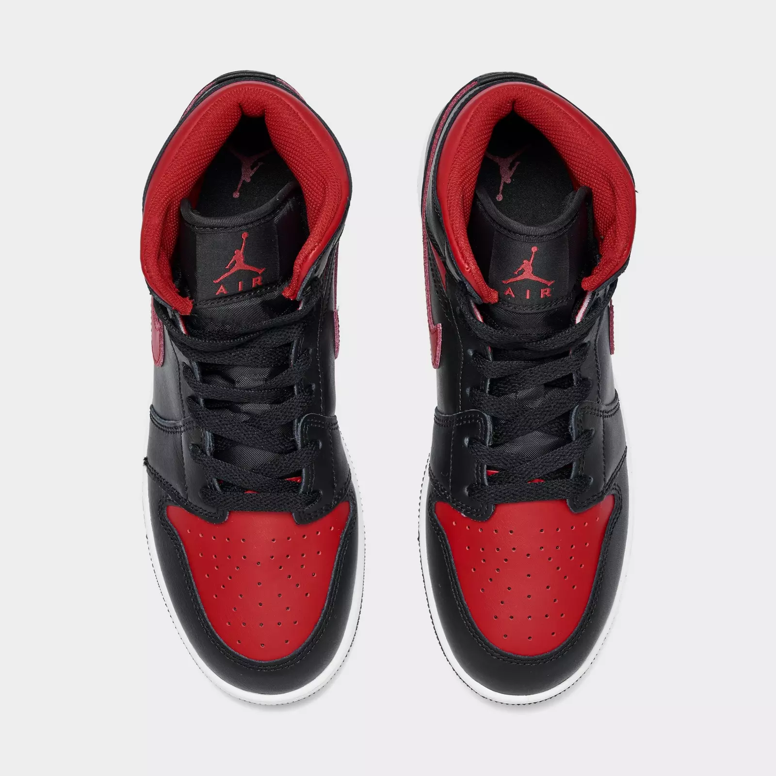 Big Kids' Air Jordan Retro 1 Mid Casual Shoes