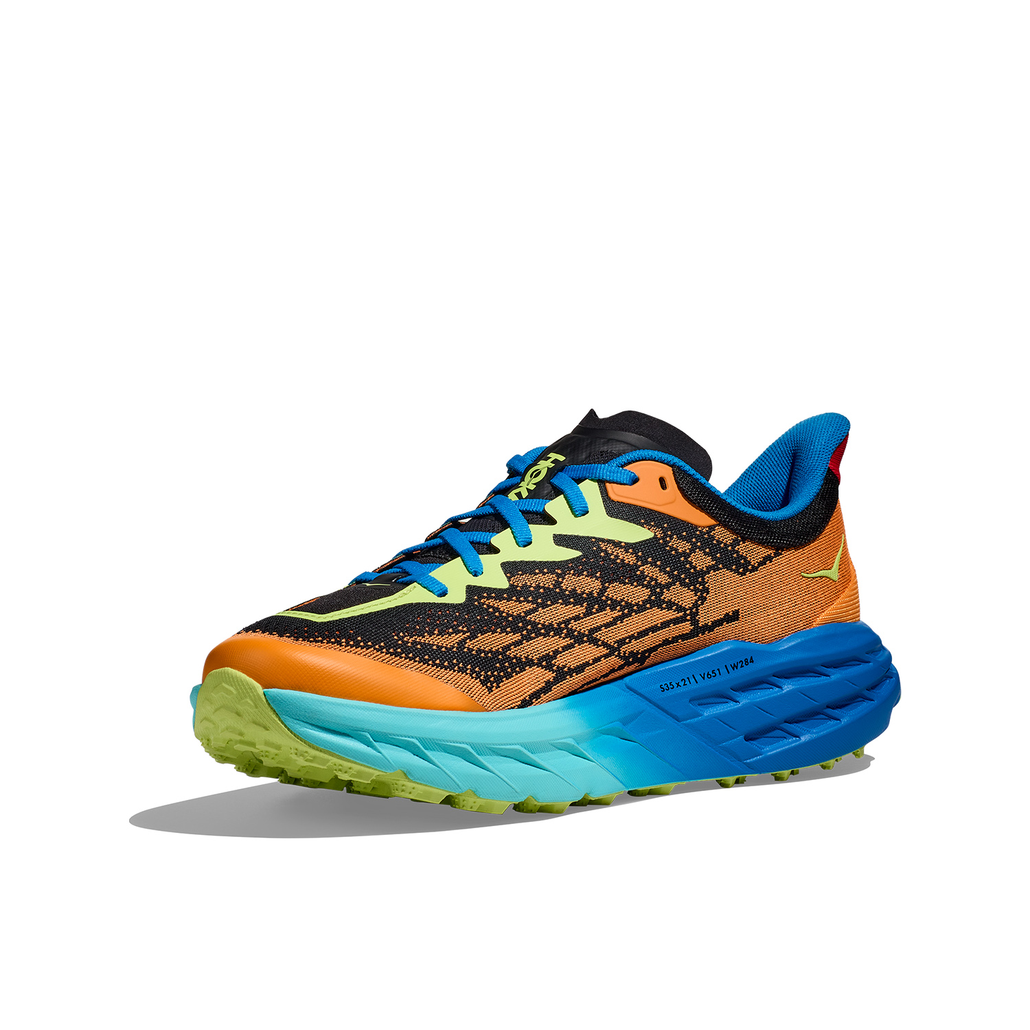 Hoka Speedgoat 5 Solar Flare/Diva Blue