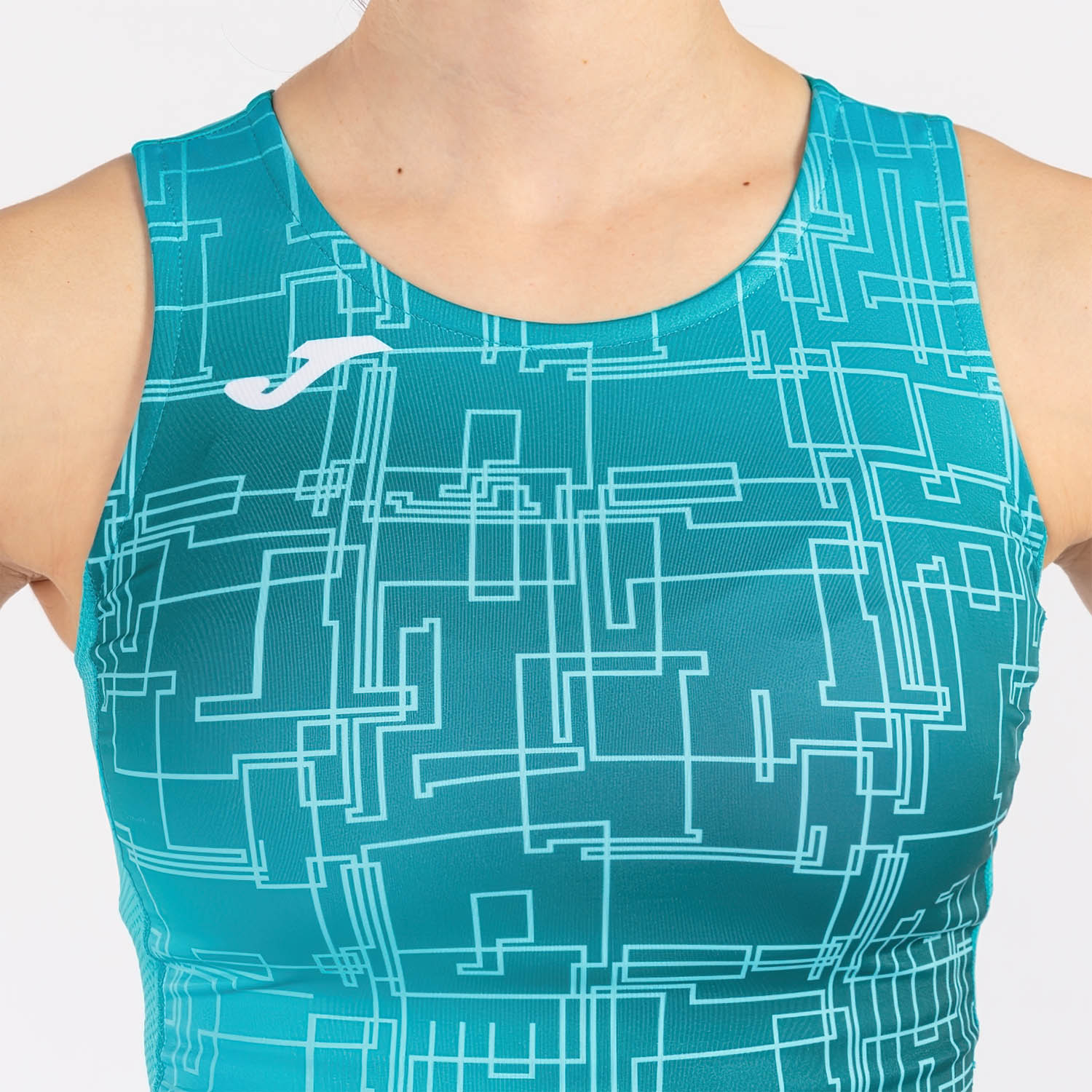 Joma Elite VIII Logo Top Turquoise