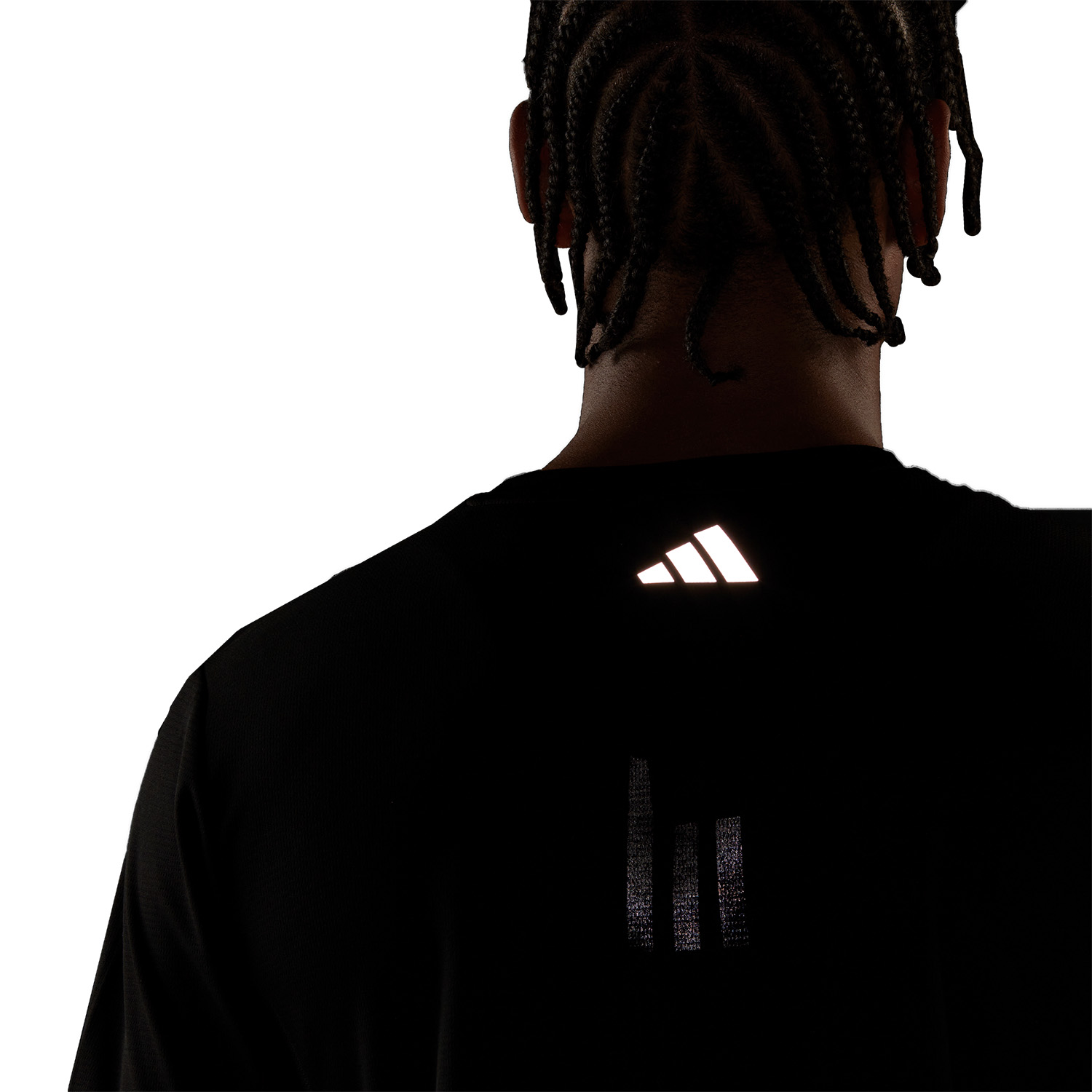 adidas Run Icons 3 Bar Maglietta Black