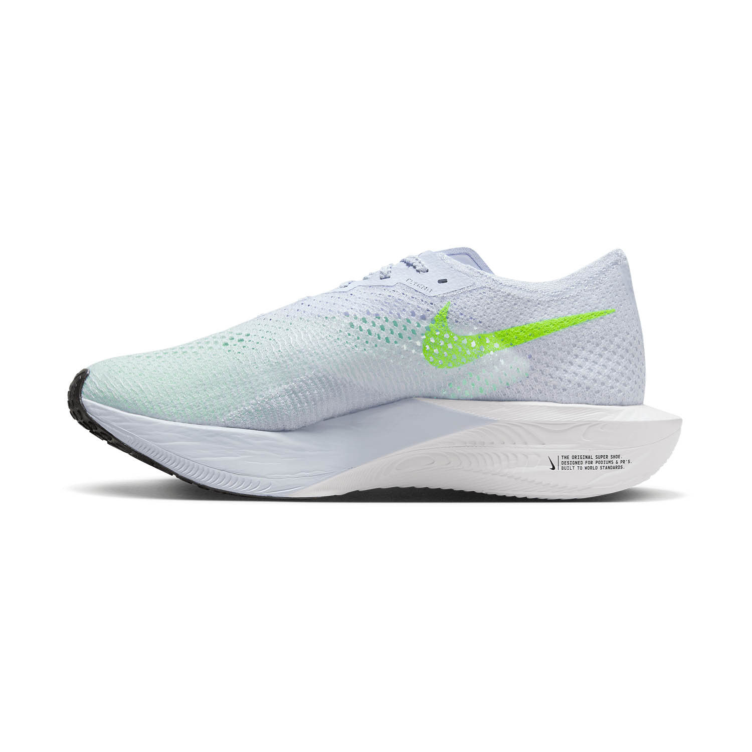 Nike ZoomX Vaporfly Next% 3 Football Grey/Racer Blue/Green Strike