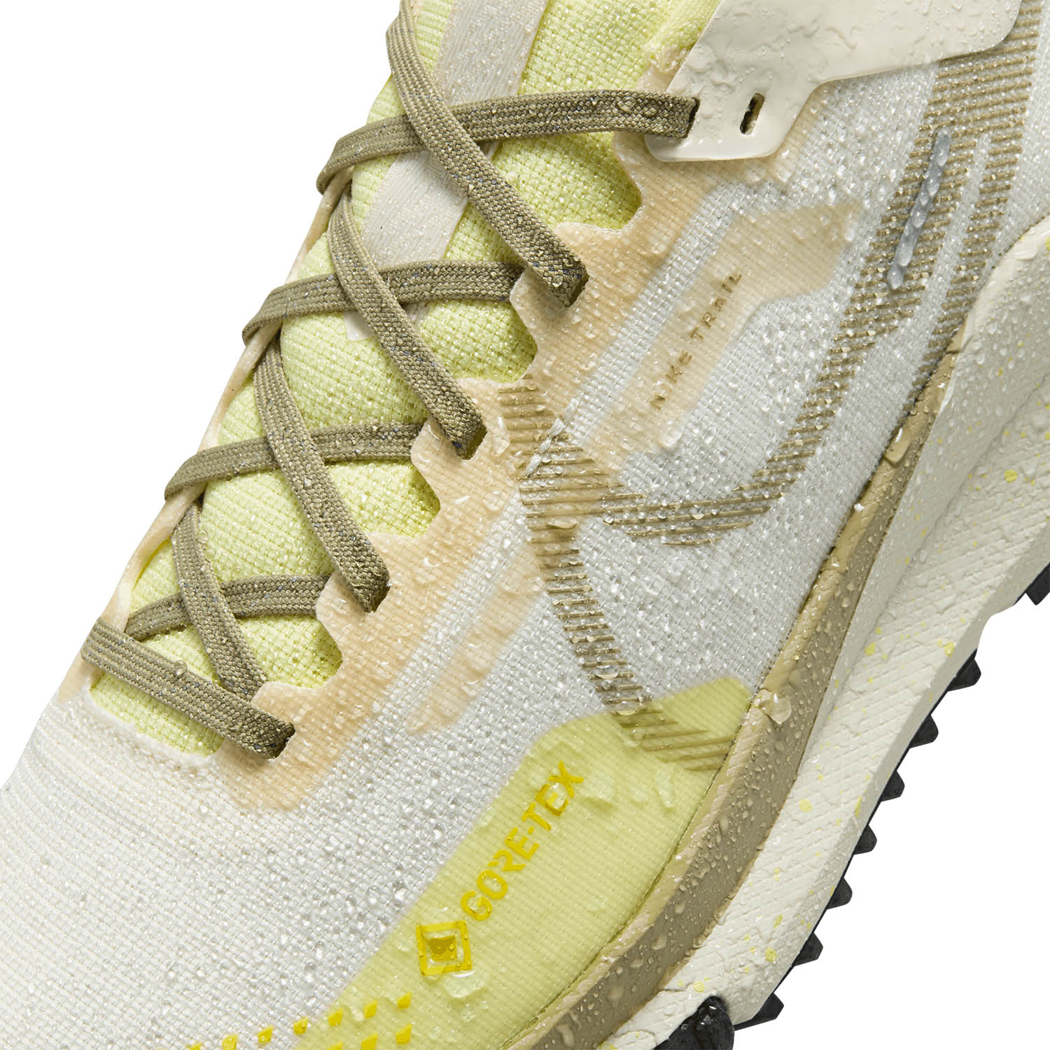 Nike React Pegasus Trail 4 GTX Pale Ivory/Neutral Olive/Luminous Green