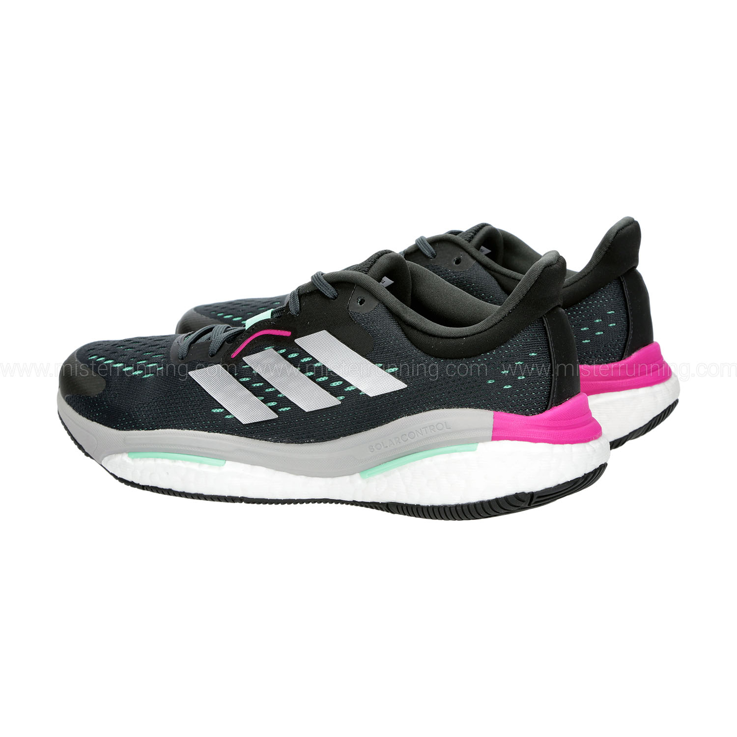 adidas Solarcontrol Carbon/Silver Metallic/Lucid Fuchsia