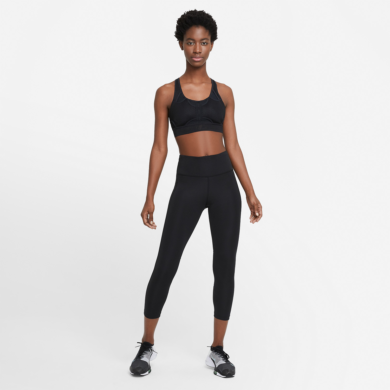 Nike Dri-FIT Fast 3/4 Tights Black/Reflective Silver