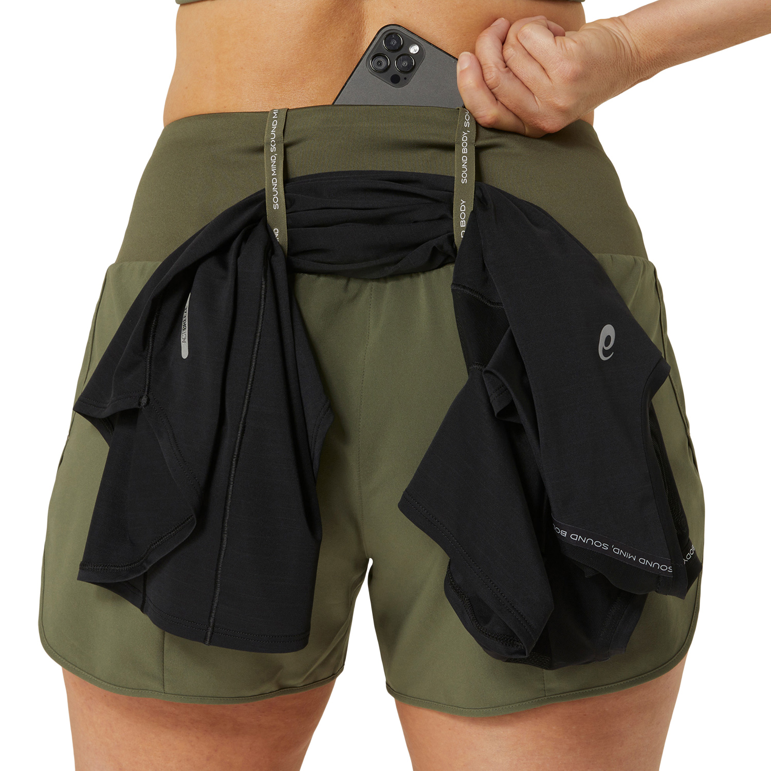 Asics Road 3.5in Pantaloncini Mantle Green