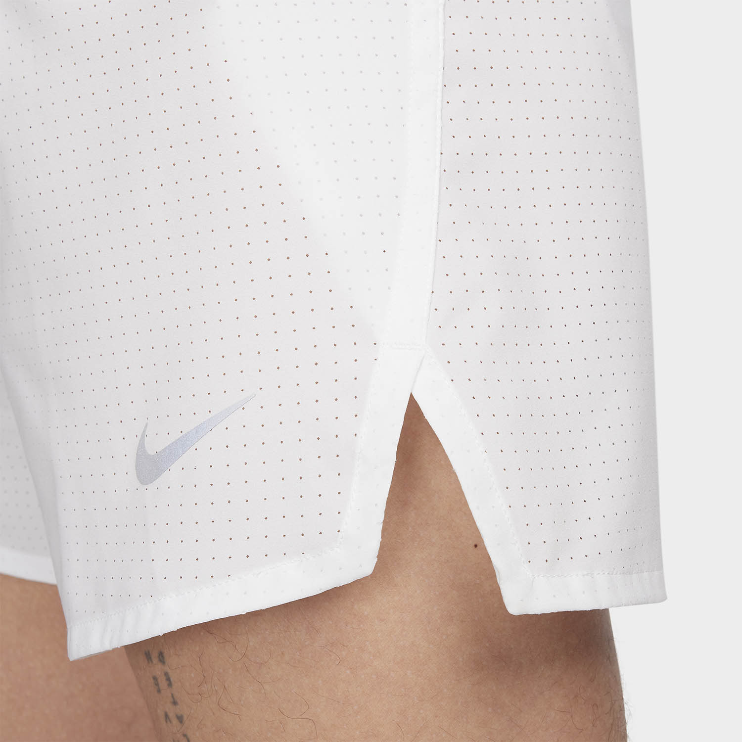 Nike Dri-FIT Fast 3in Pantaloncini Summit White/Reflective Silver