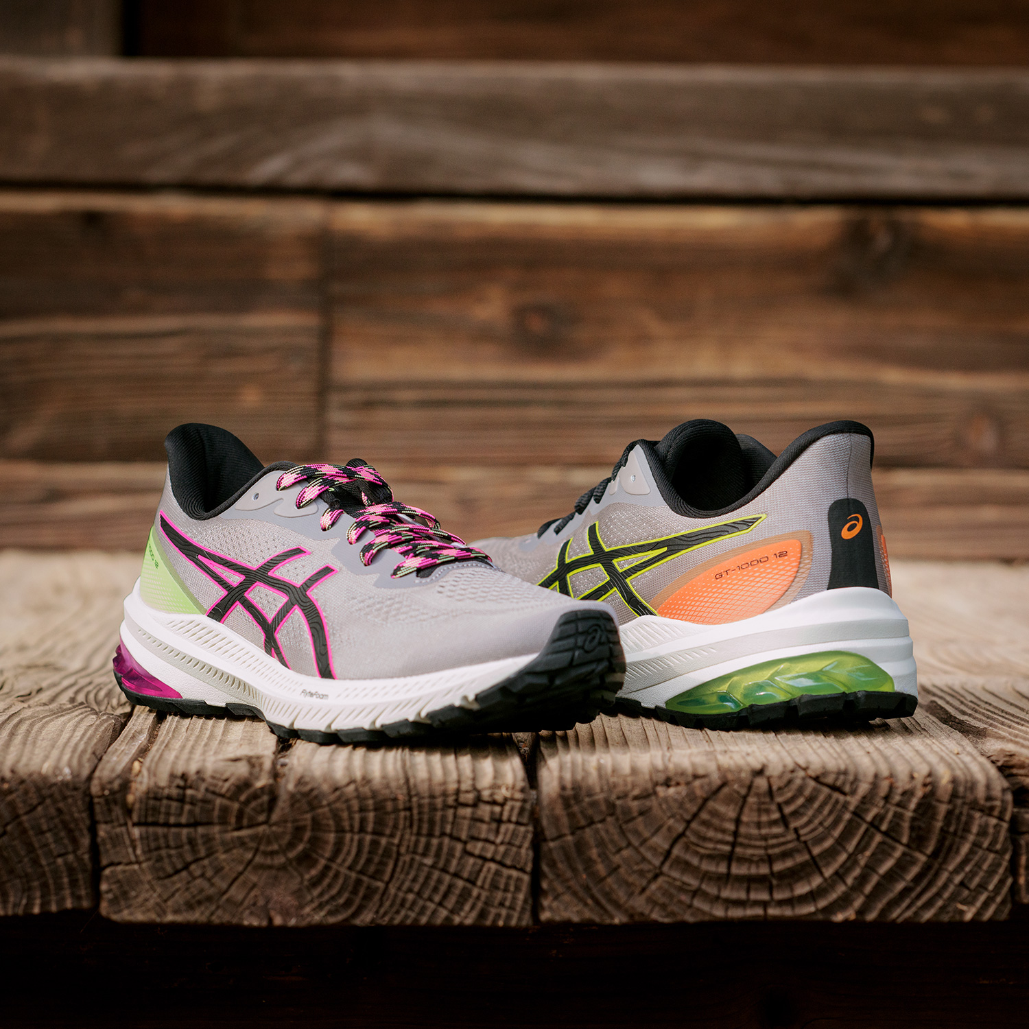 Asics GT 1000 12 TR Nature Bathing/Lime Green