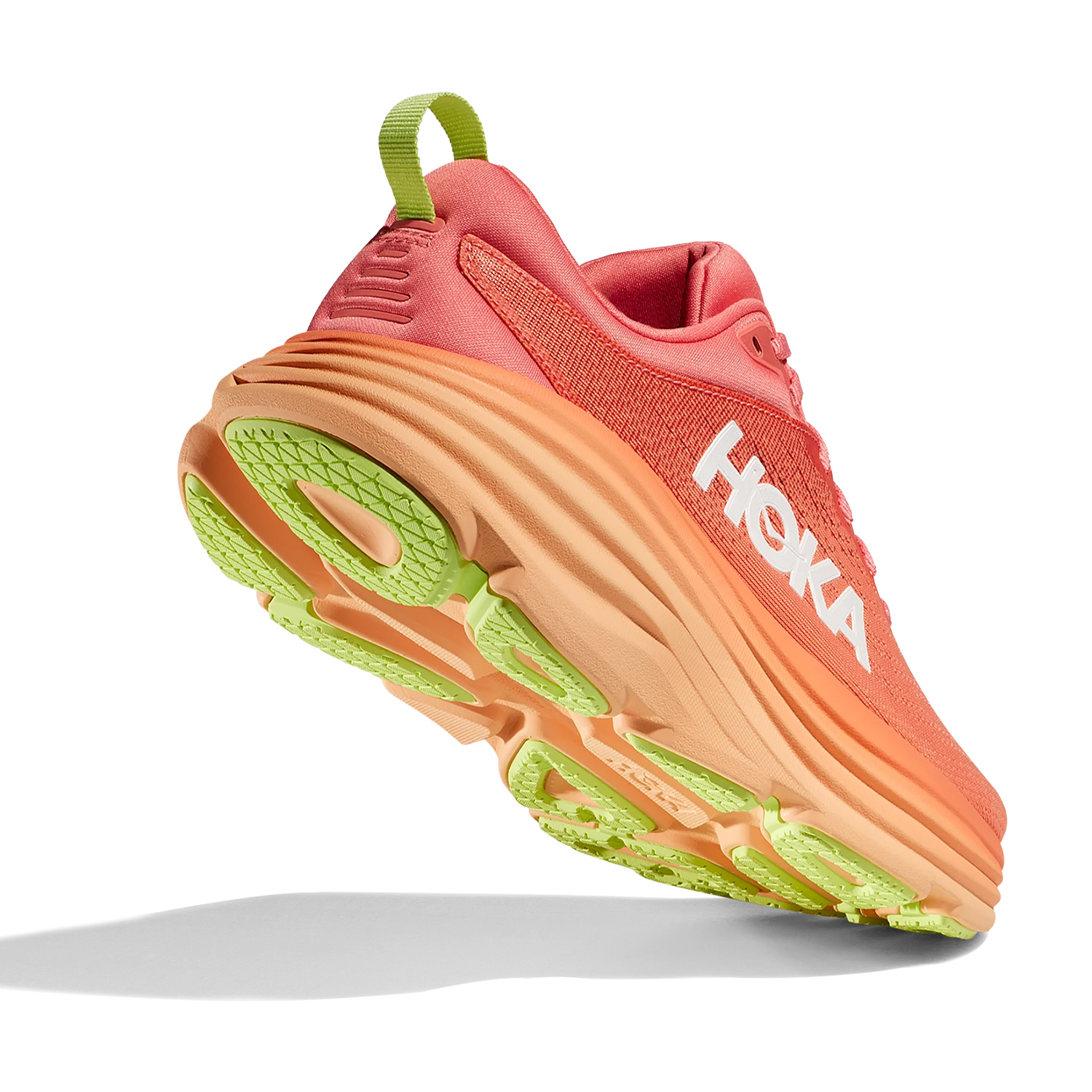 Hoka Bondi 8 Coral/Papaya