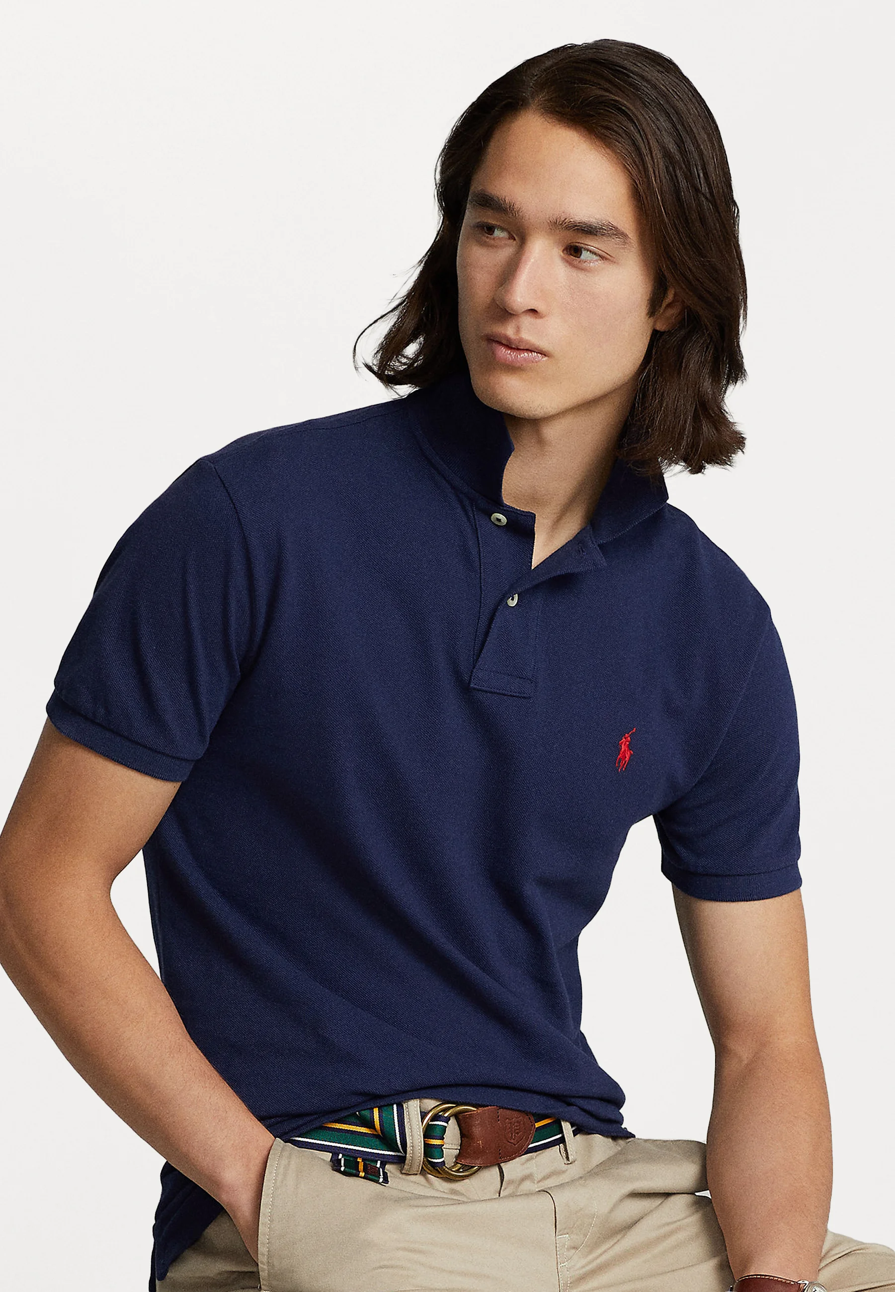 Polo Ralph Lauren CUSTOM SLIM FIT MESH POLO SHIRT - Polo