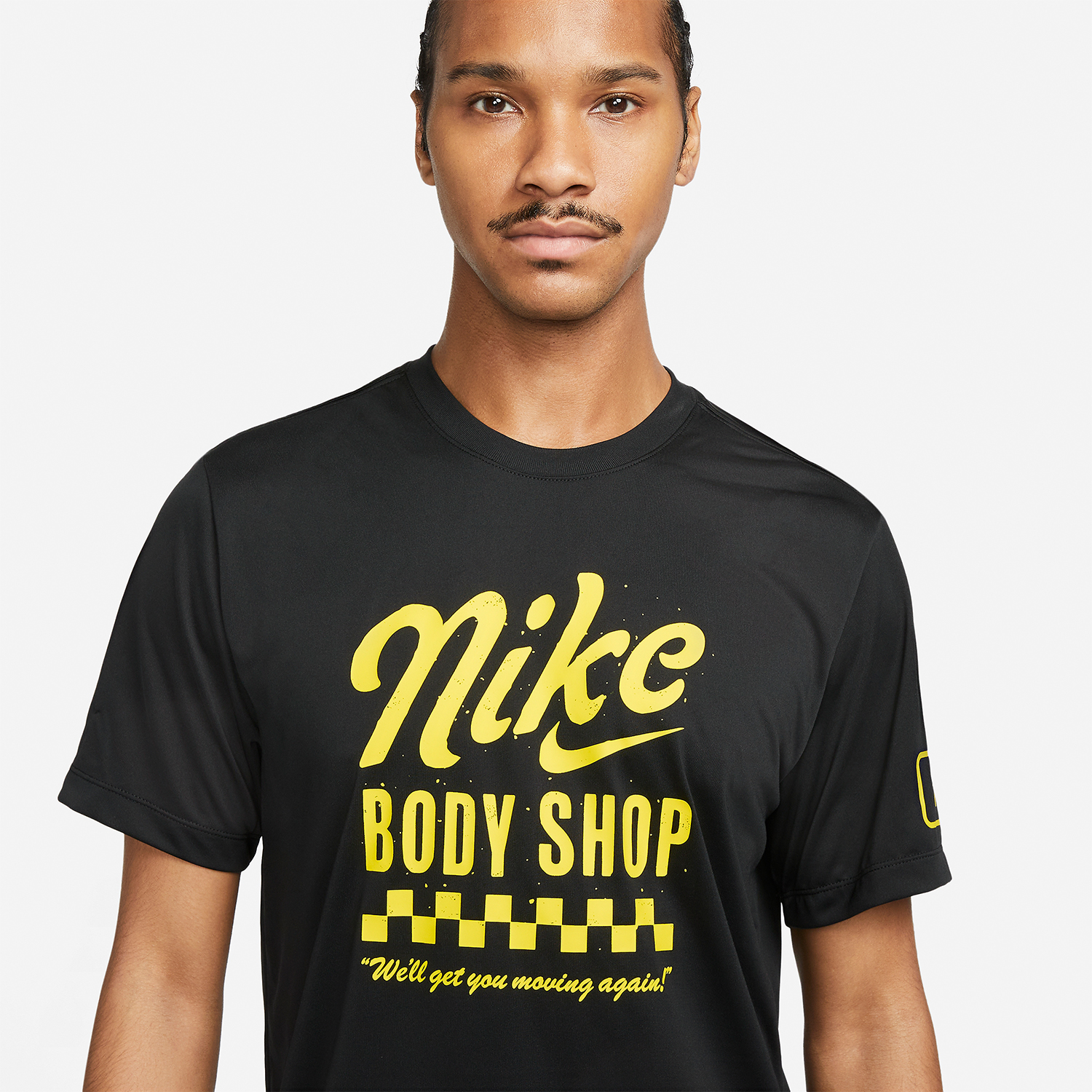 Nike Dri-FIT Body Shop Logo Maglietta Black
