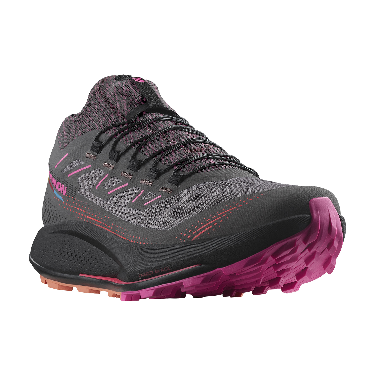 Salomon Pulsar Trail Pro 2 Plum Kitten/Black/Pink Glo