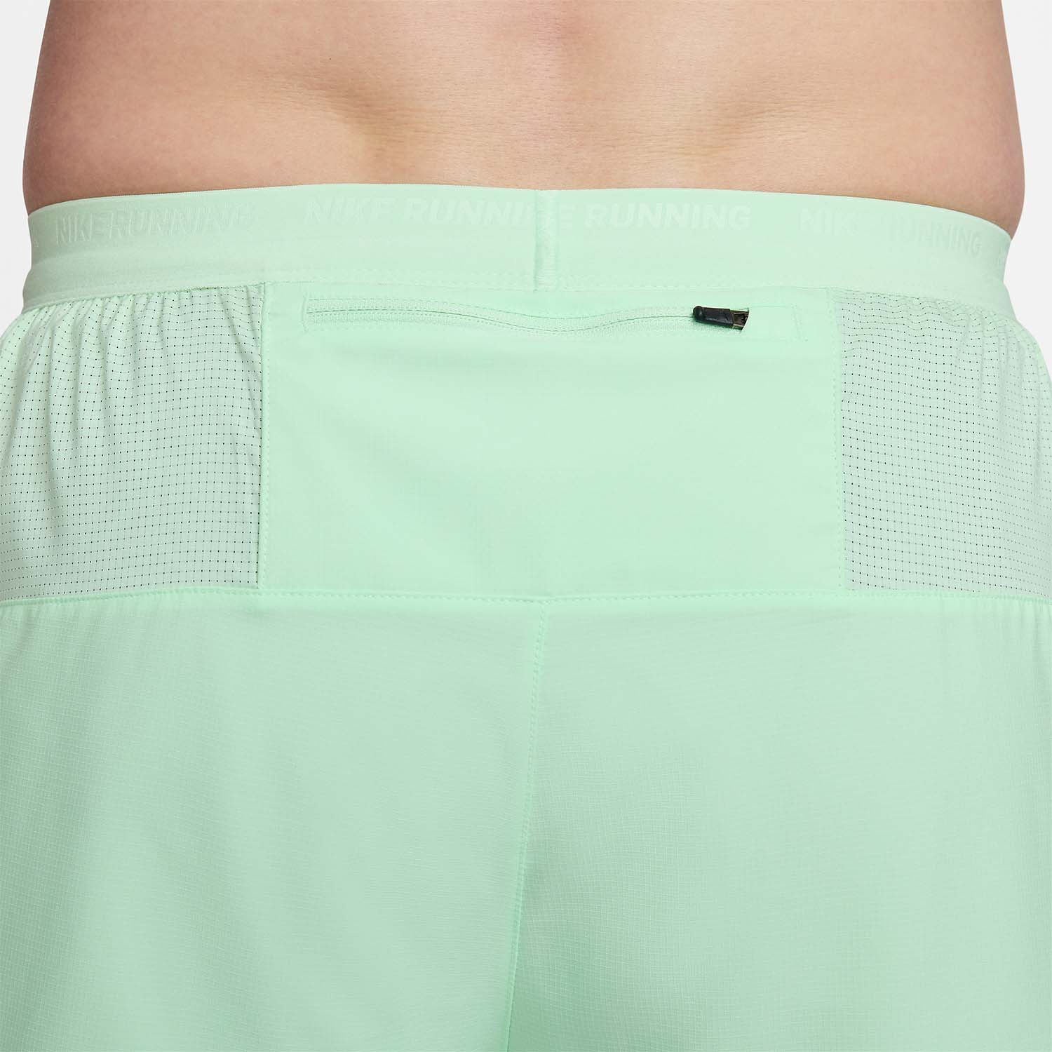 Nike Dri-FIT Stride Hybrid 2 in 1 5in Pantaloncini Vapor Green/Dark Stucco/Reflective Silver