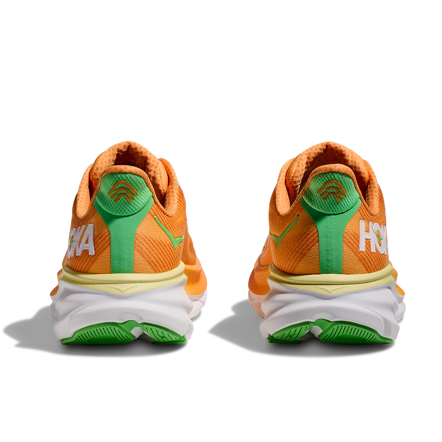 Hoka Clifton 9 Wide Solar Flare/Sherbet