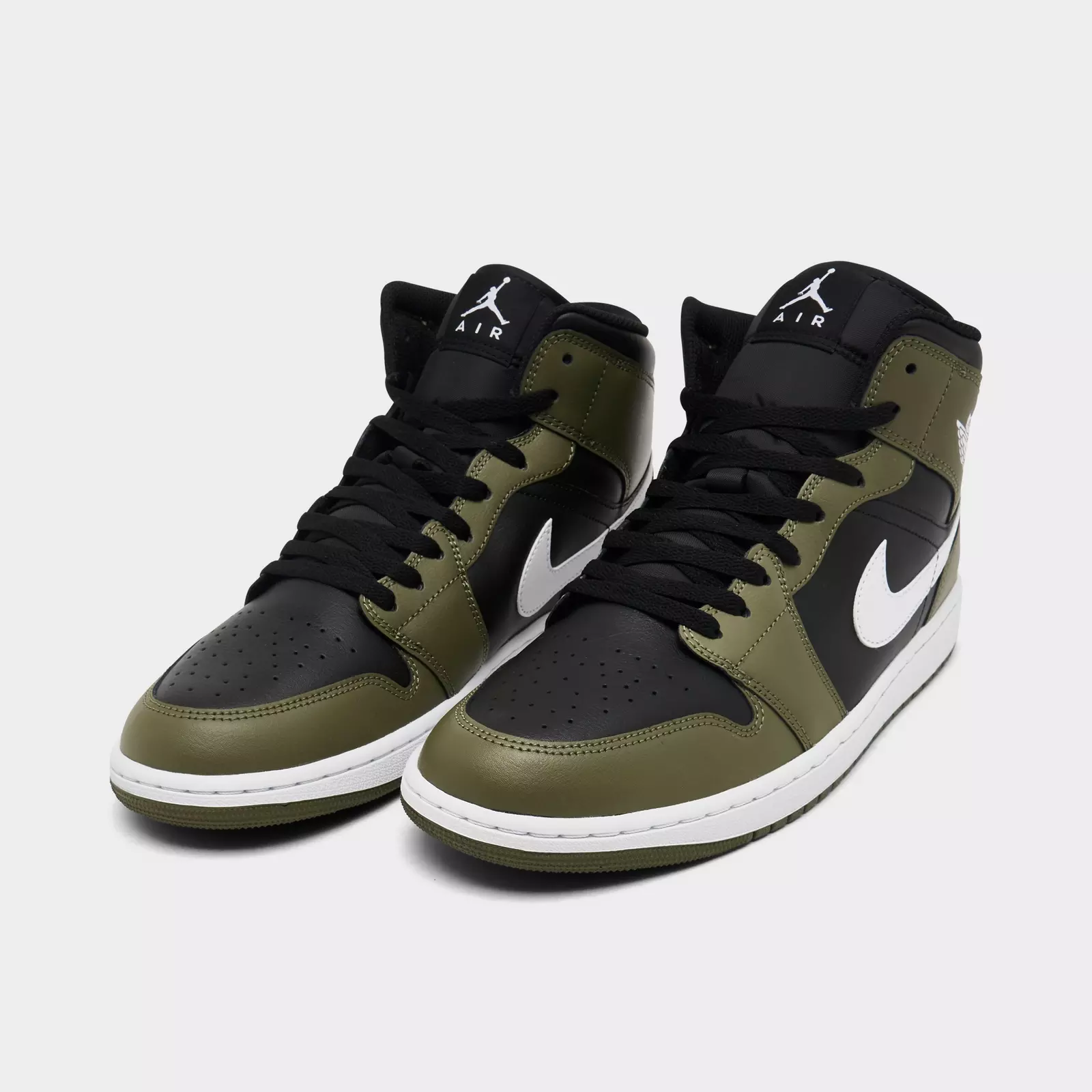 Men's Air Jordan Retro 1 Mid Casual Shoes