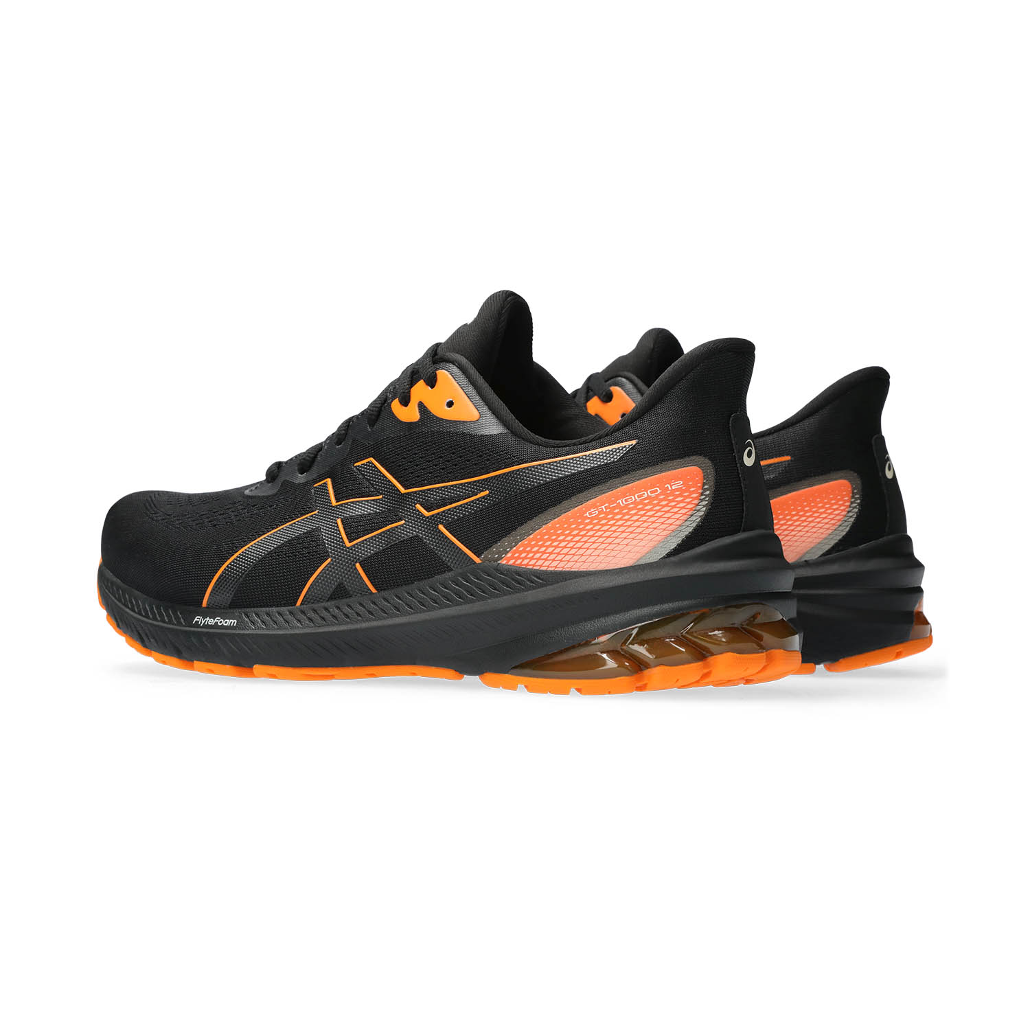 Asics GT 1000 12 GTX Black/Bright Orange