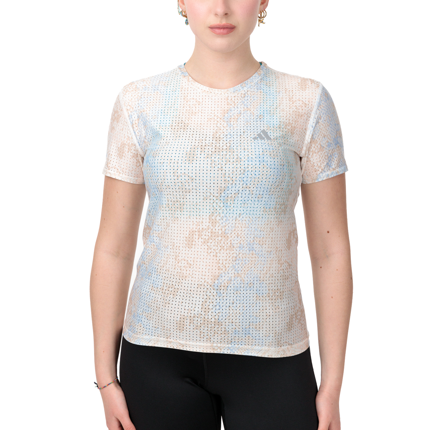 adidas Fast AOP Maglietta White/Wontau