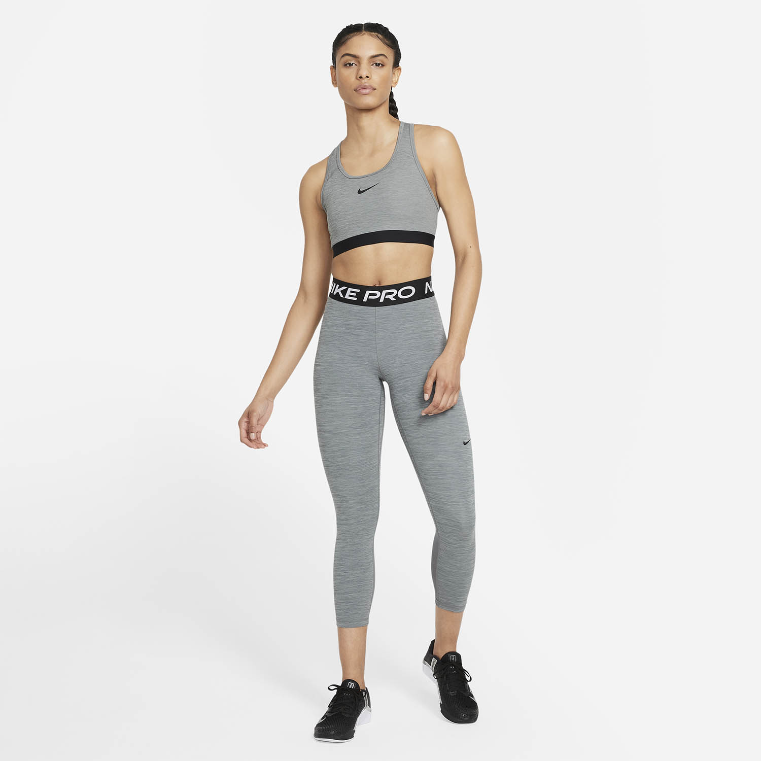 Nike Pro 365 Tights Smoke Grey/Heather/Black