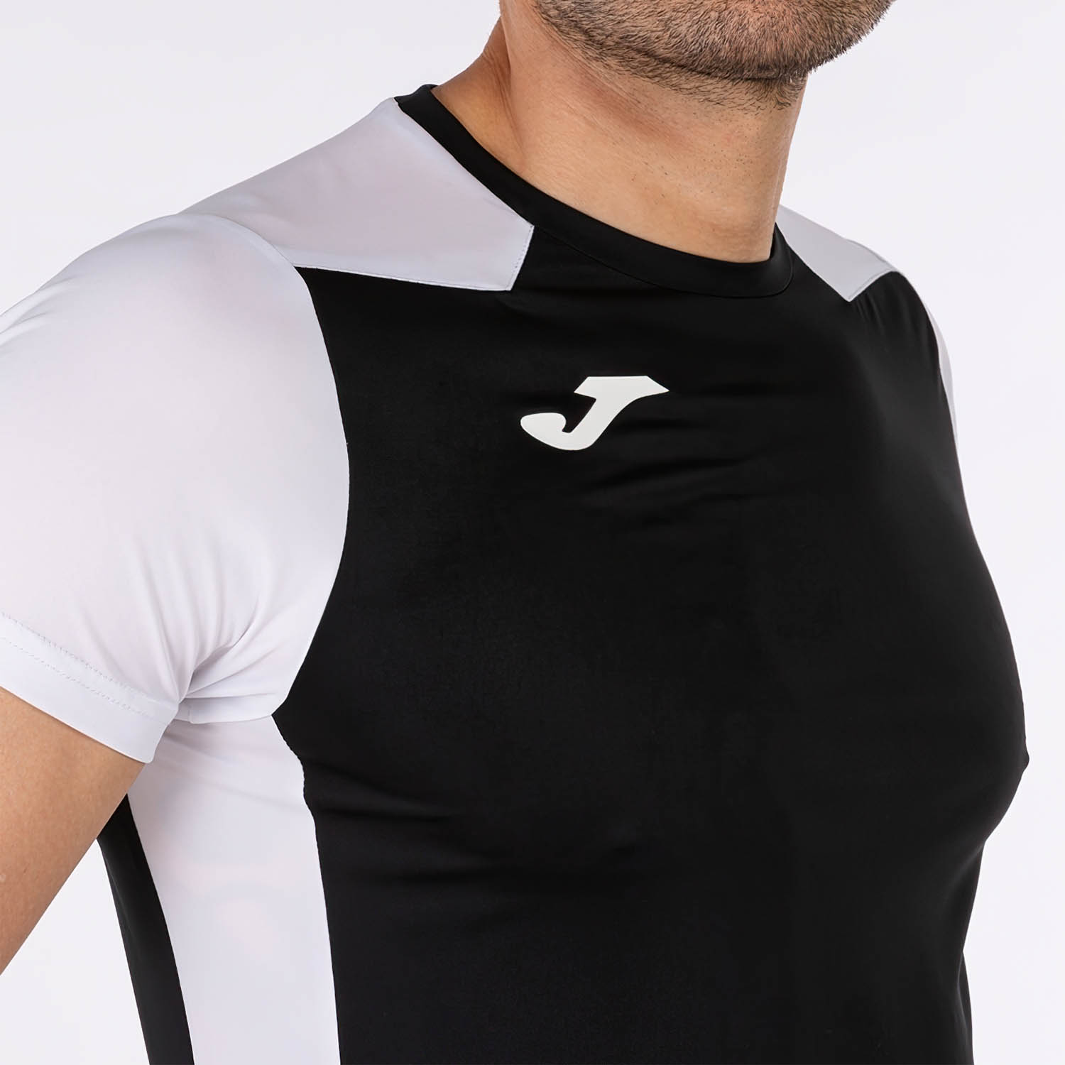 Joma Record II Maglietta Black/White