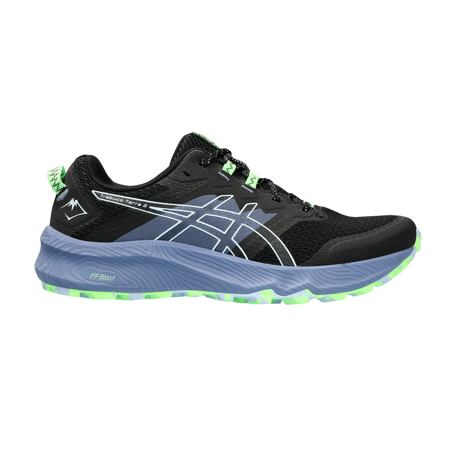 Asics Trabuco Terra 2 Black/Light Blue