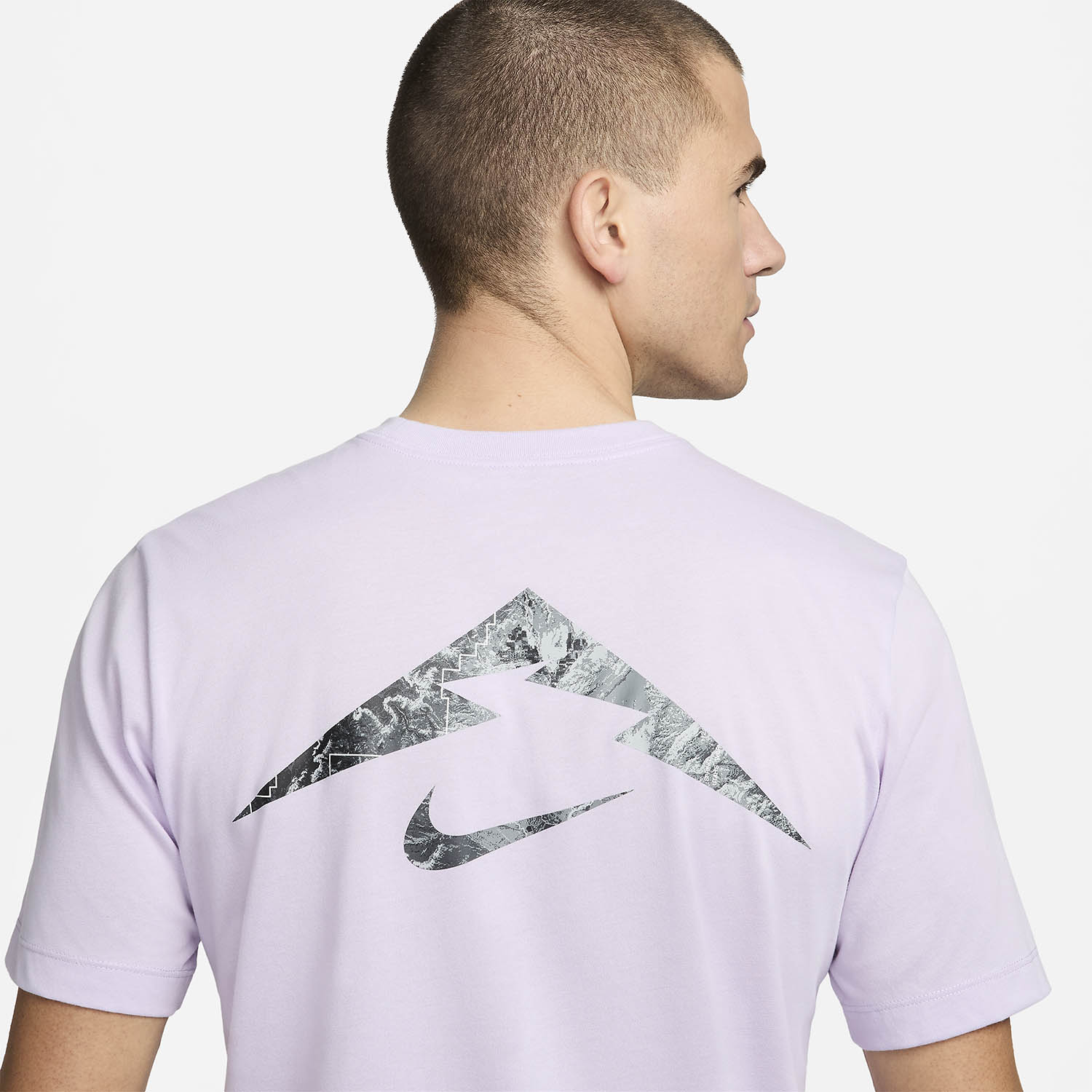 Nike Dri-FIT Trail Logo Maglietta Violet Mist
