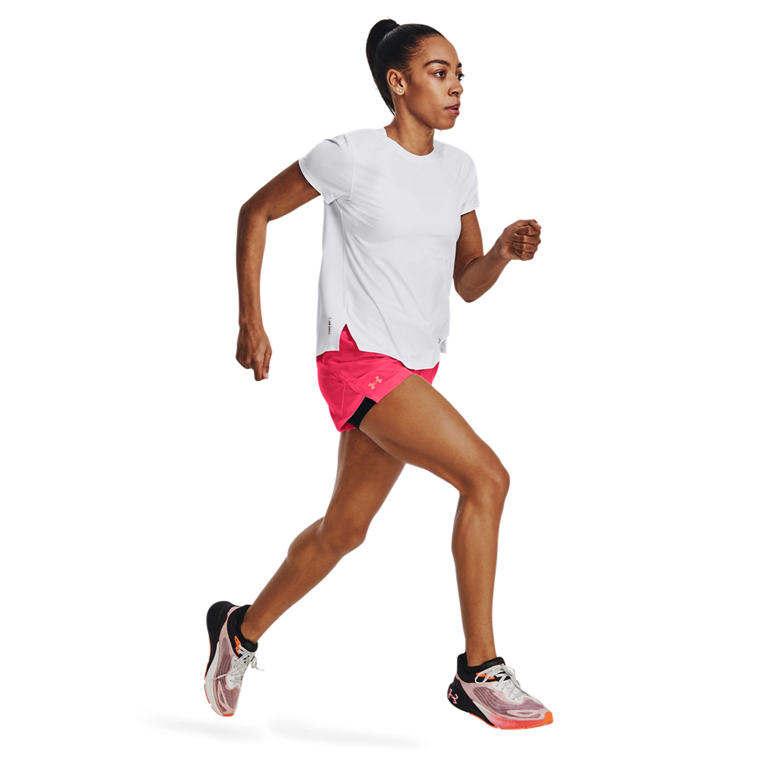 Under Armour Iso-Chill Laser Maglietta White/Reflective