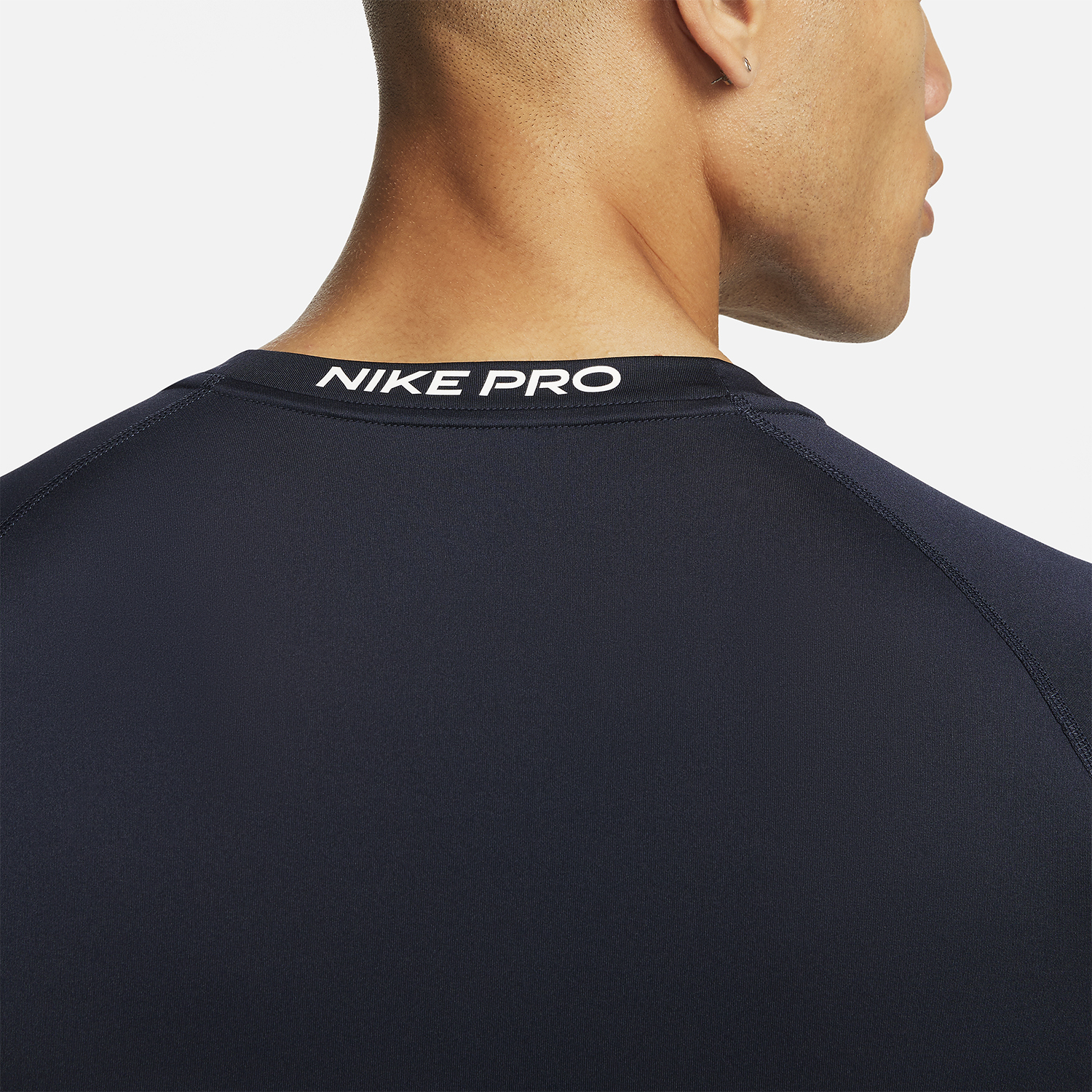 Nike Dri-FIT Logo Maglia Obsidian/White