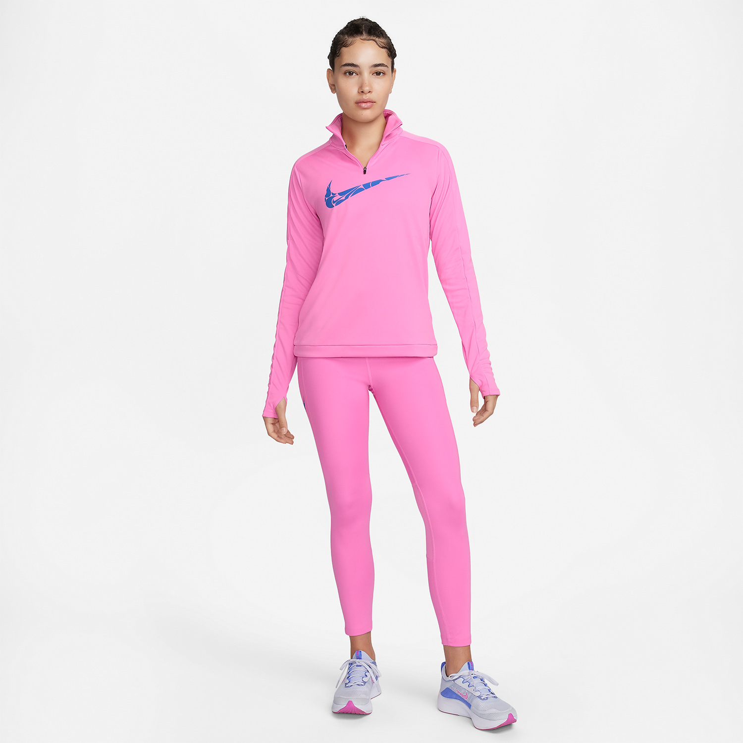 Nike Swoosh Maglia Playful Pink/Hyper Royal