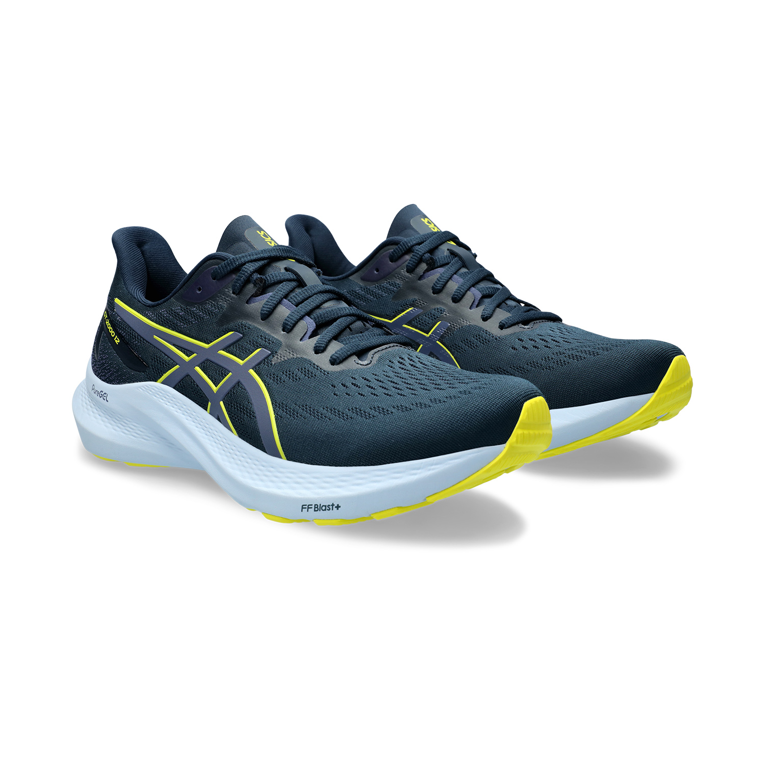 Asics GT 2000 12 French Blue/Bright Yellow