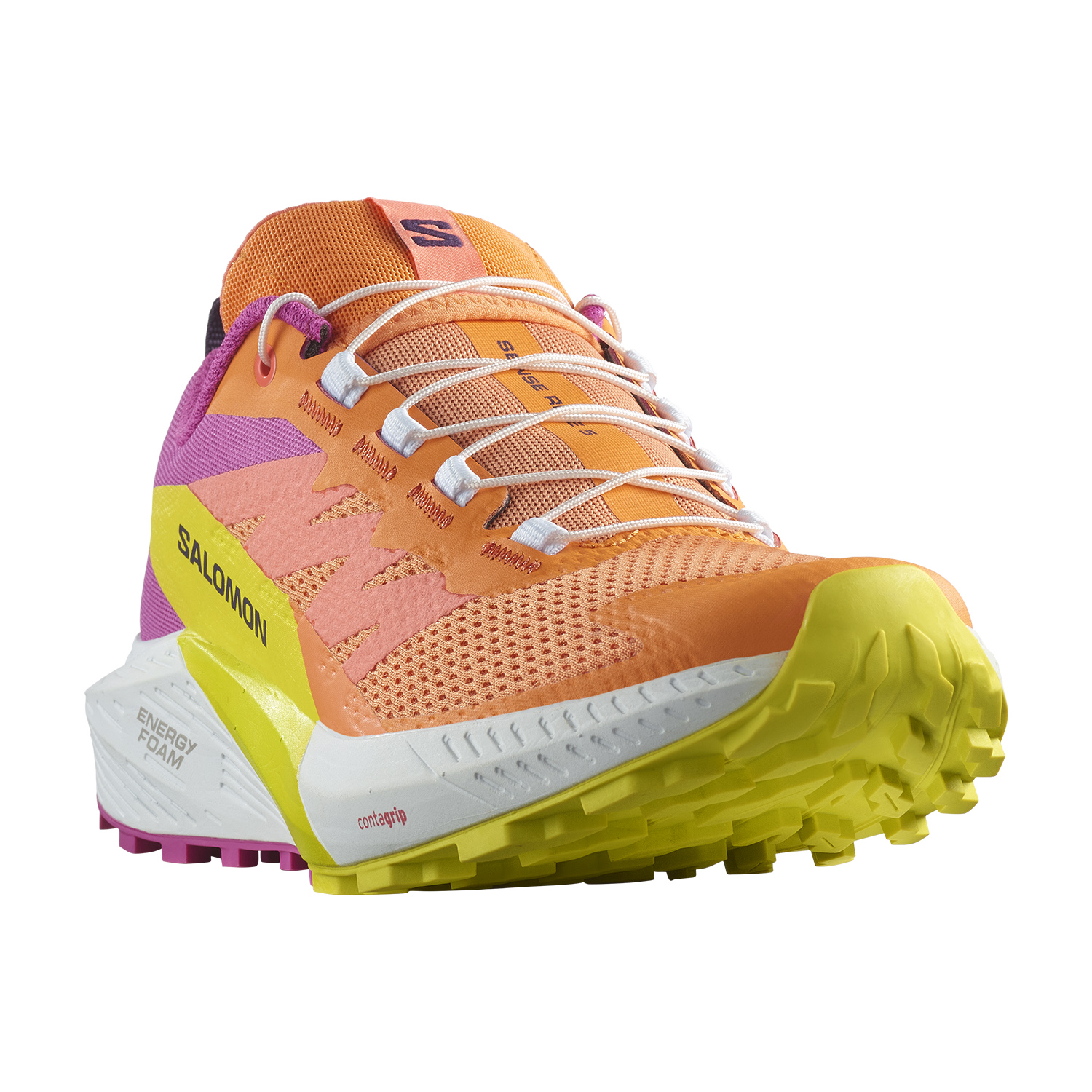 Salomon Sense Ride 5 Bird Of Paradise/White/Sulphur Spring