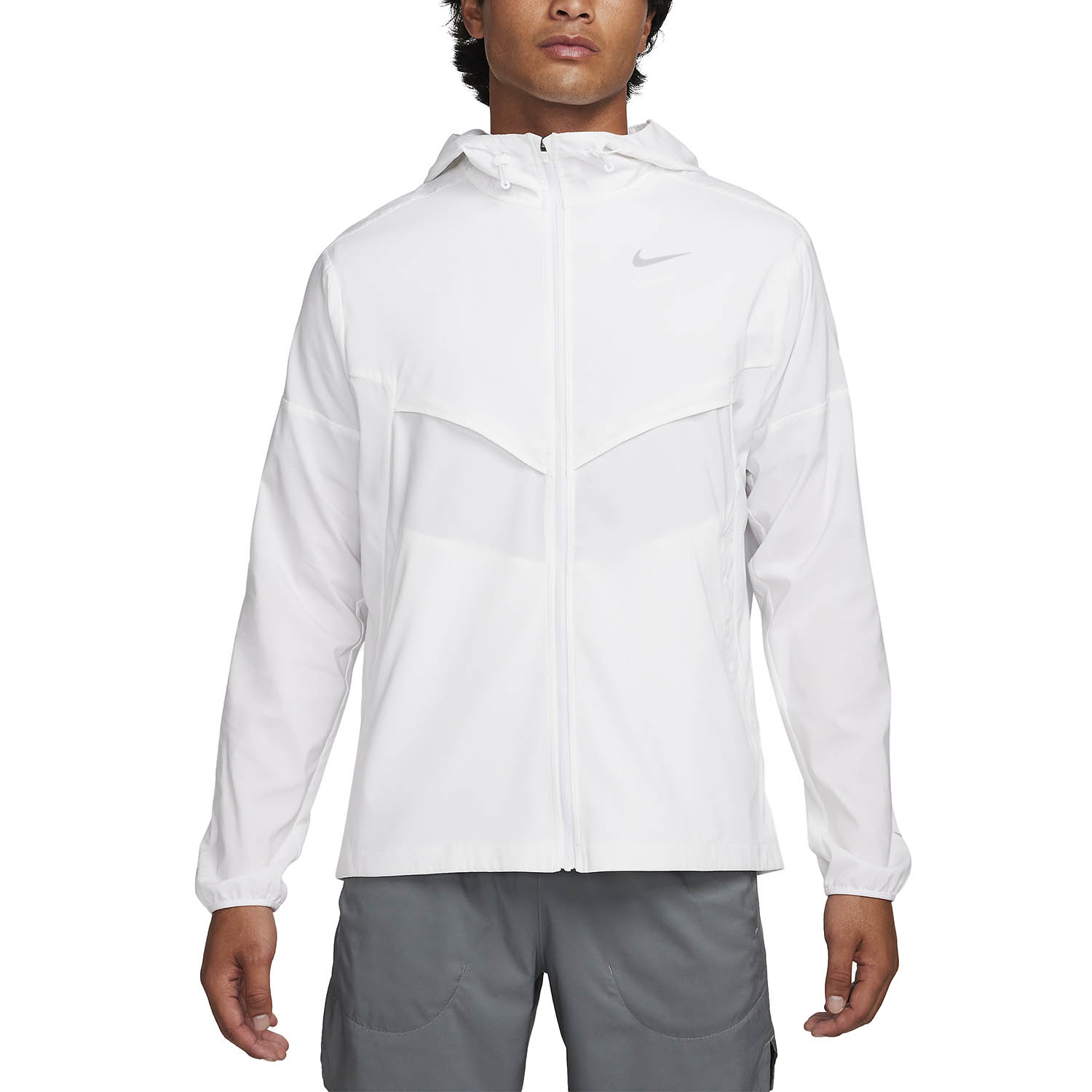 Nike Light Windrunner Giacca White/Reflective Silver