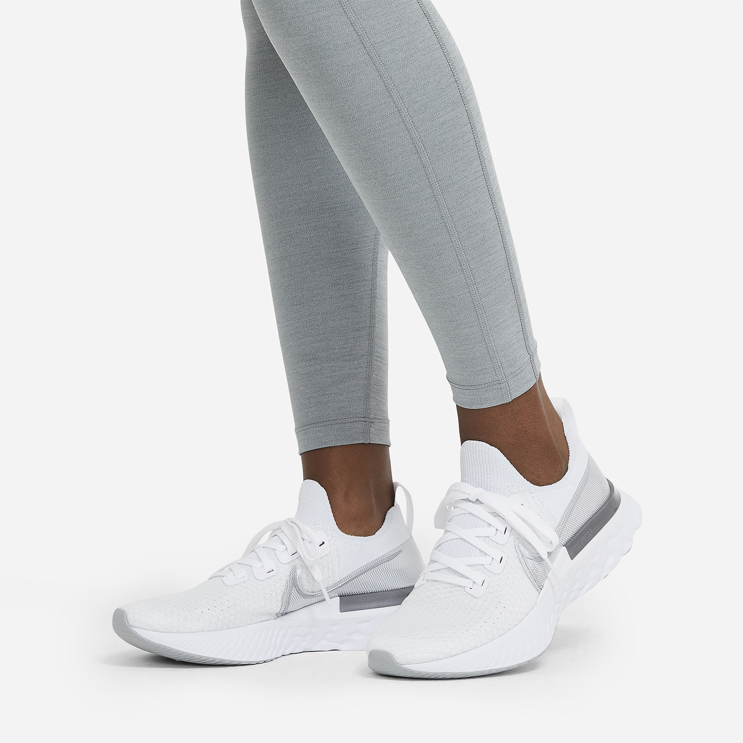 Nike Dri-FIT Fast Tights Smoke Grey Heather/Reflective Silver