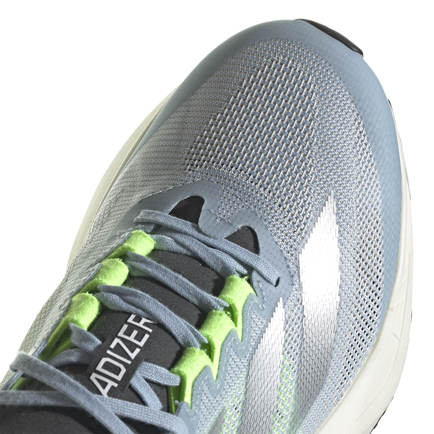 adidas adizero Boston 12 Wonder Blu/Silver Metallic/Lucid Lemon