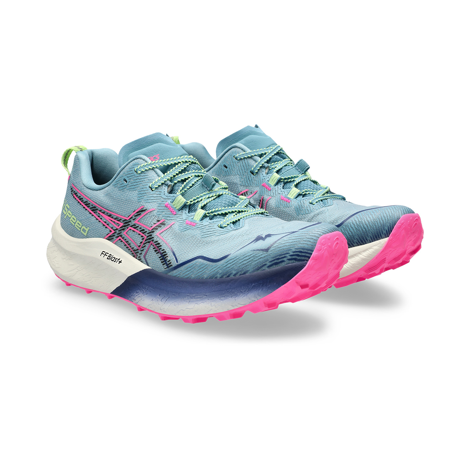 Asics Fuji Speed 2 Gris Blue/Black