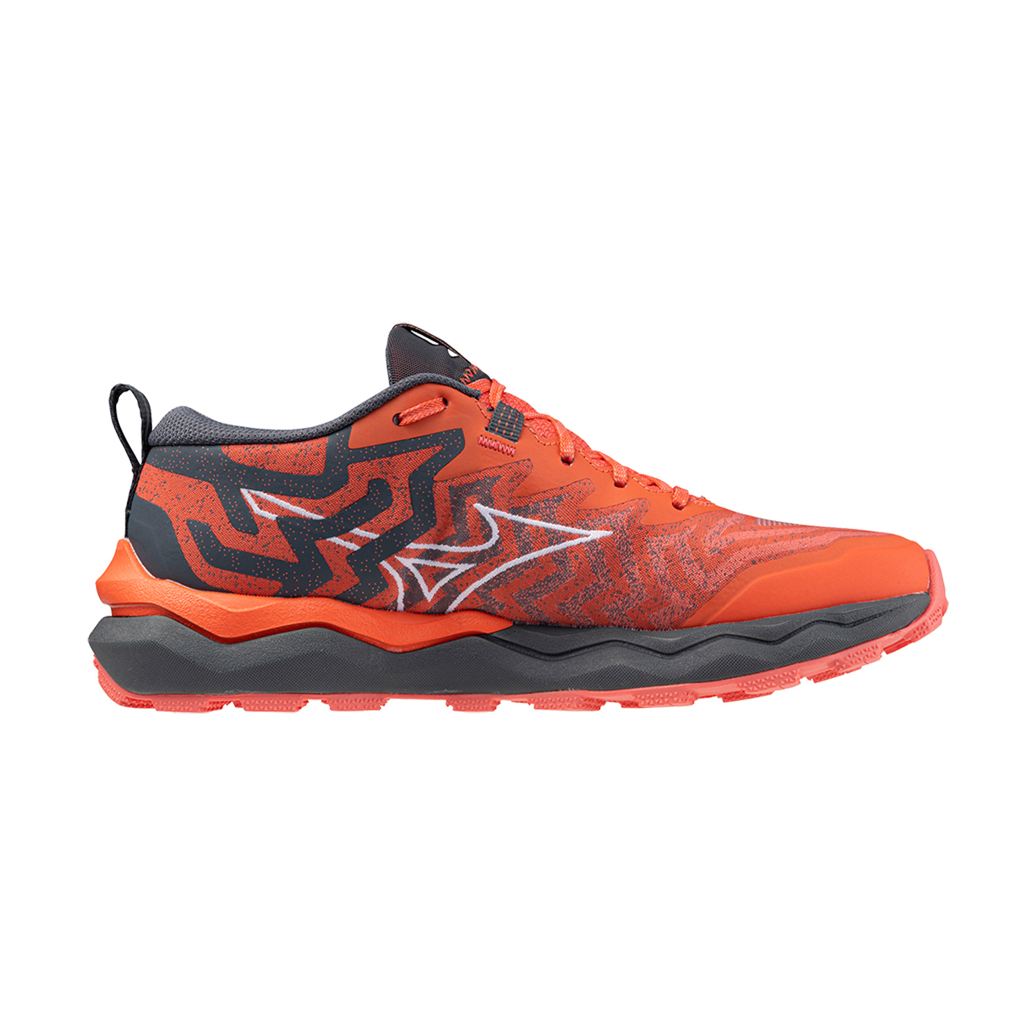 Mizuno Wave Daichi 8 Hot Coral/White/Turbulence