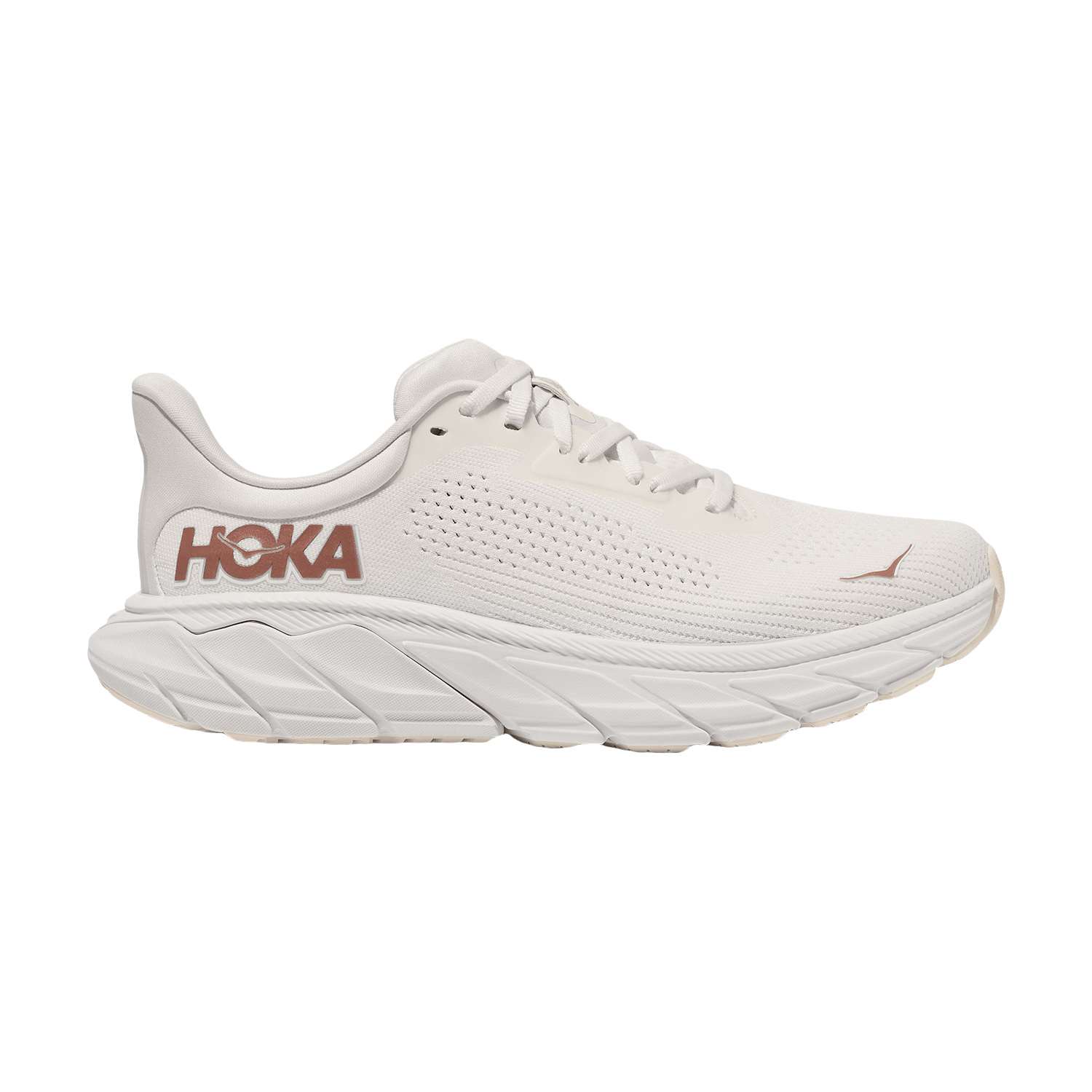Hoka Arahi 7 Blanc De Blanc/Rose Gold