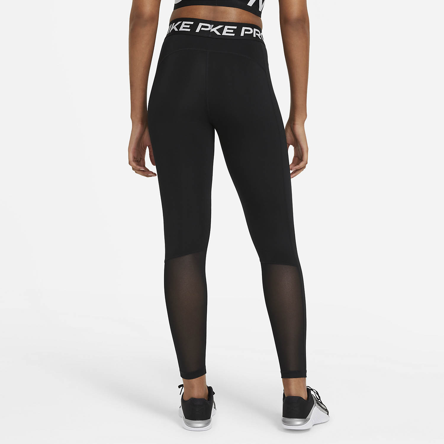 Nike Pro 365 Long Tights Black/White