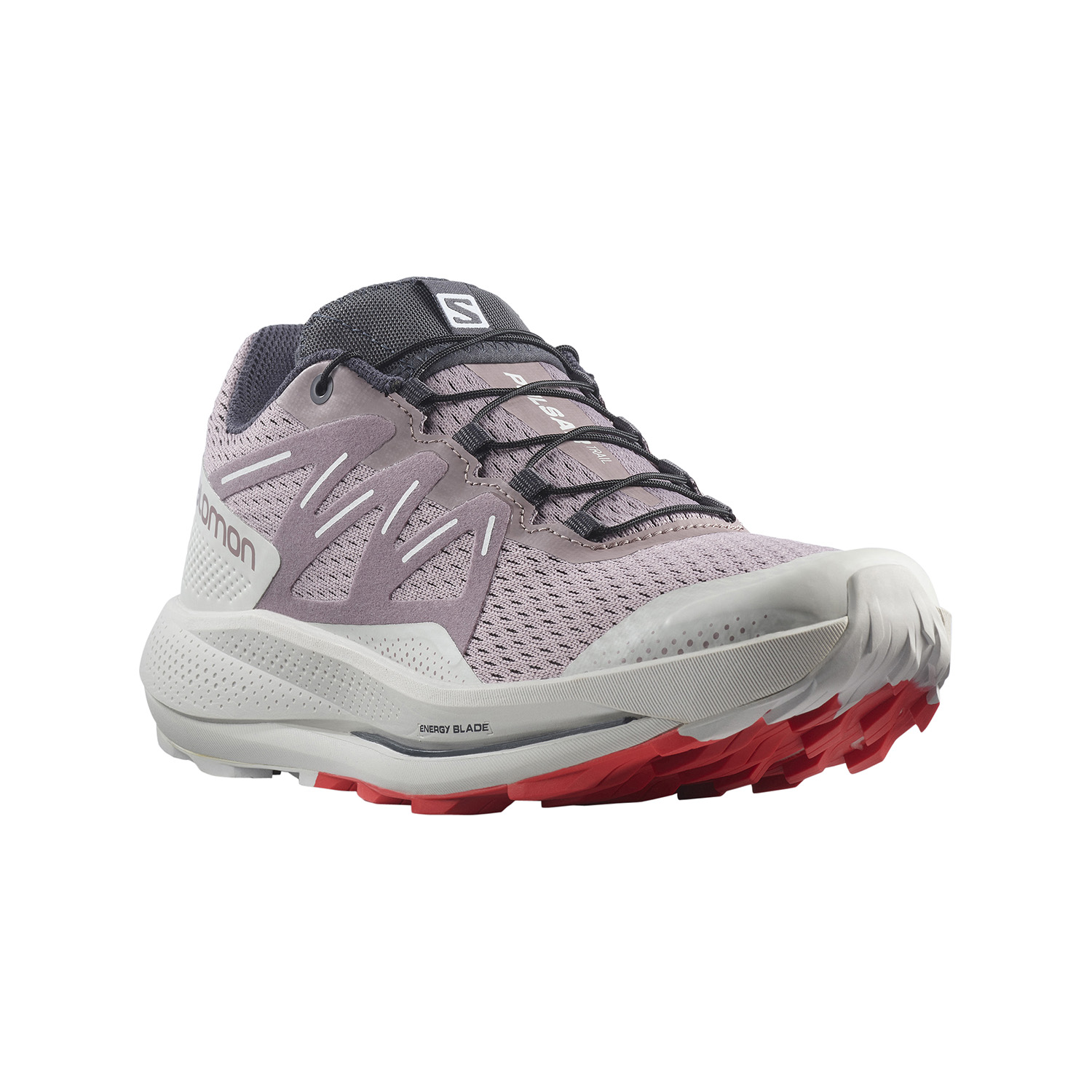 Salomon Pulsar Trail Quail/Lunar Rock/Poppy Red