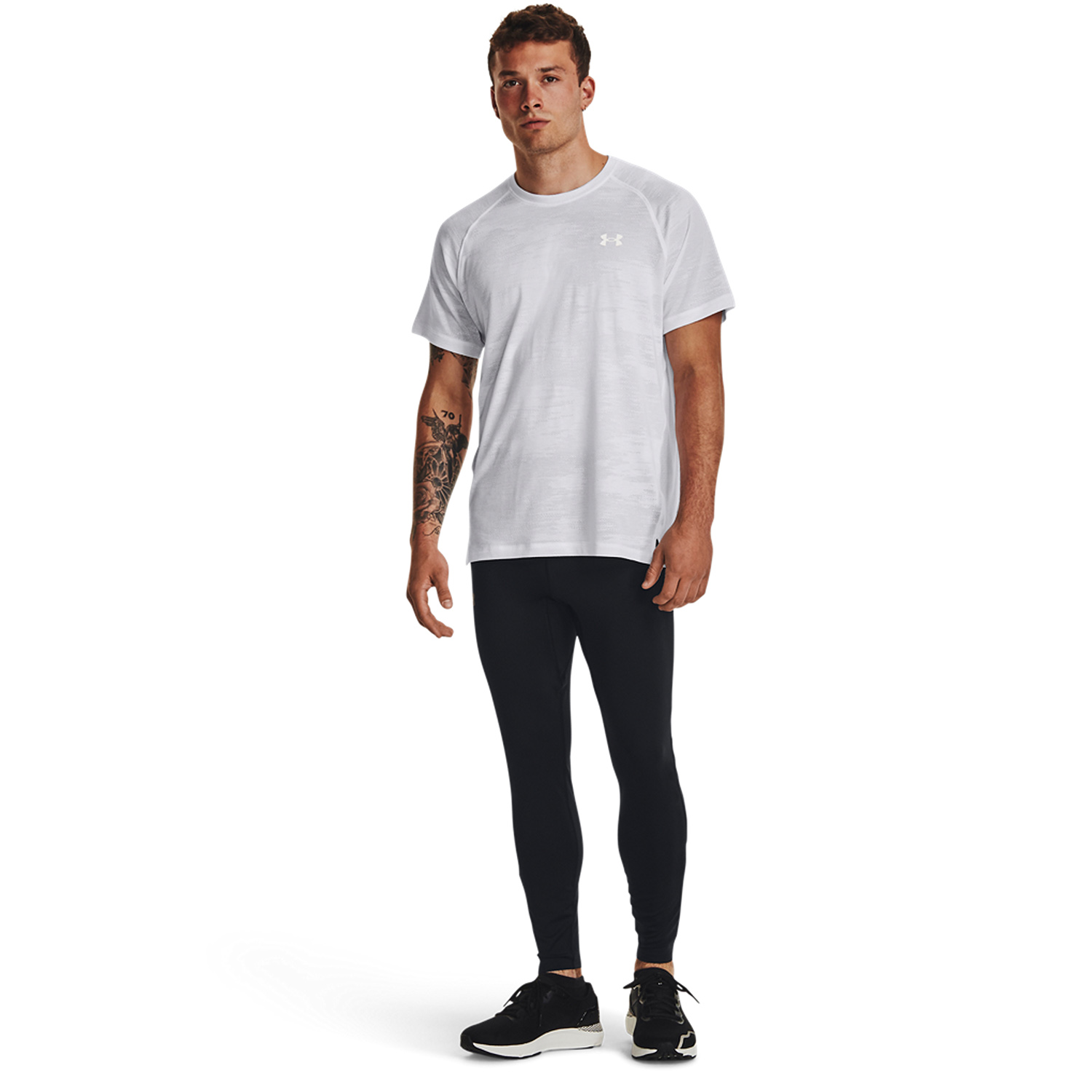 Under Armour Qualifier Tights Black/Steel/Reflective