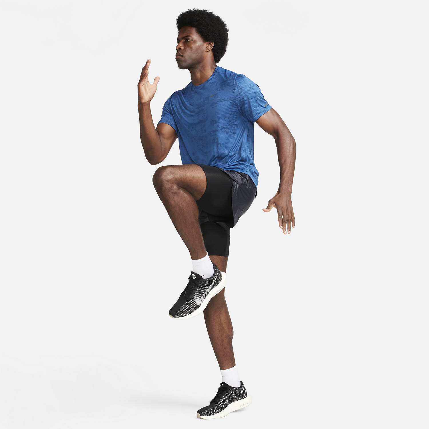 Nike Dri-FIT ADV Division Maglietta Court Blue/Black/Black Reflective