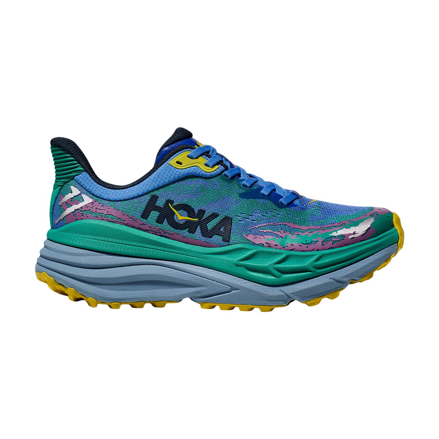 Hoka Stinson 7 Virtual Blue/Tech Green