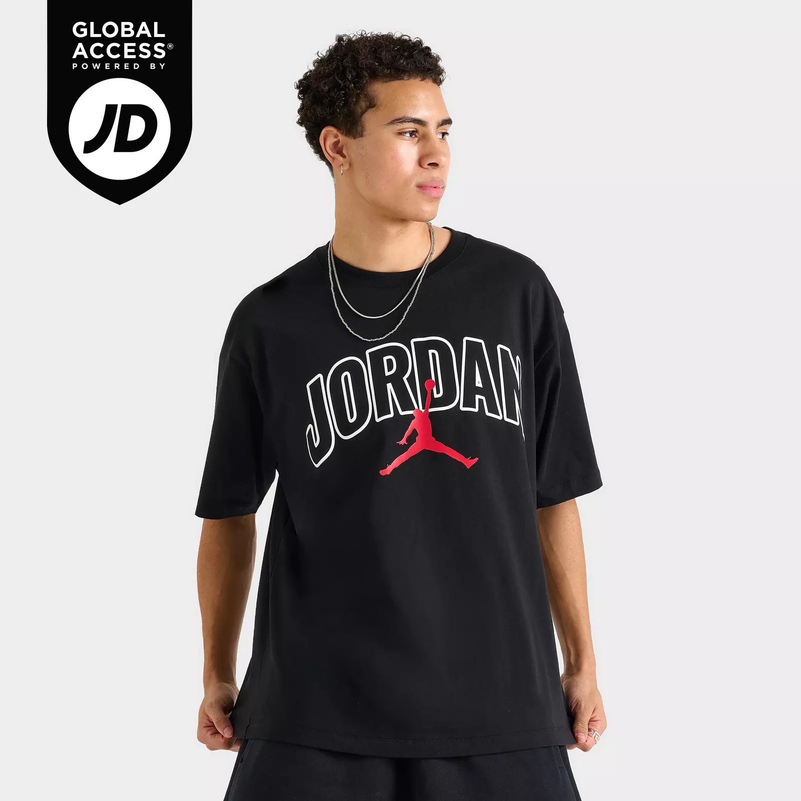 Men's Jordan Brooklyn Arch Logo T-Shirt