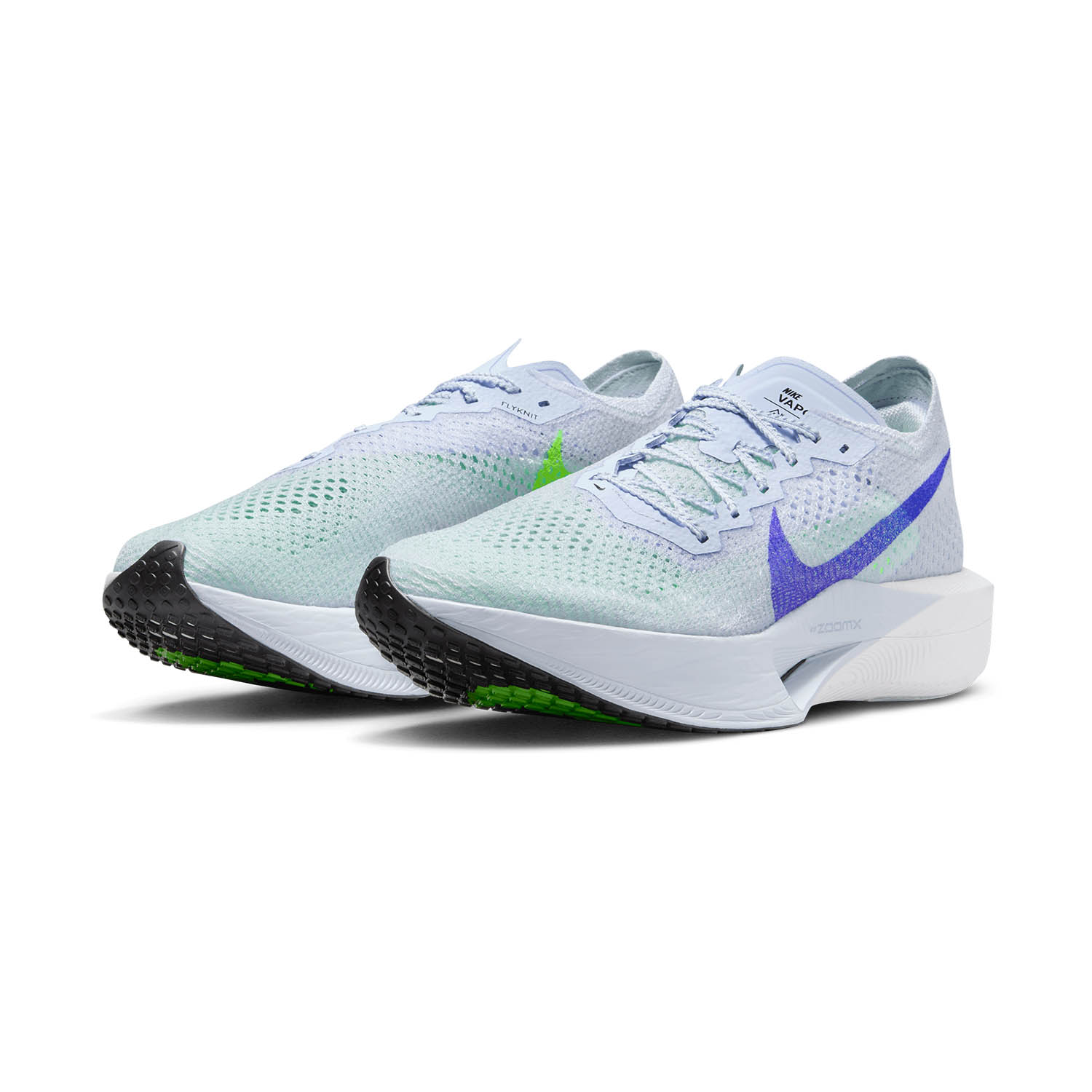 Nike ZoomX Vaporfly Next% 3 Football Grey/Racer Blue/Green Strike