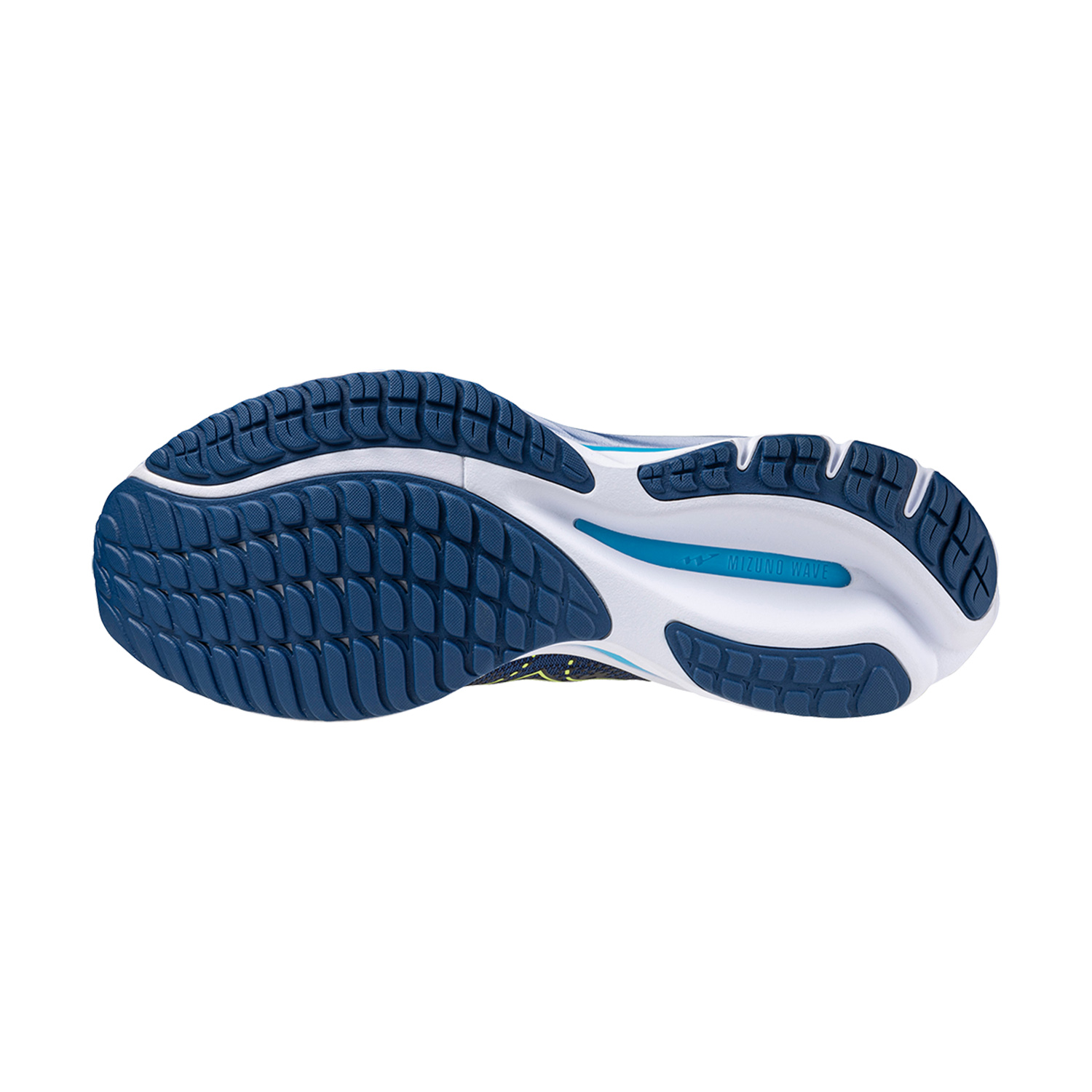 Mizuno Wave Rider 27 Navy Peony/Sharp Green/Swim Cap