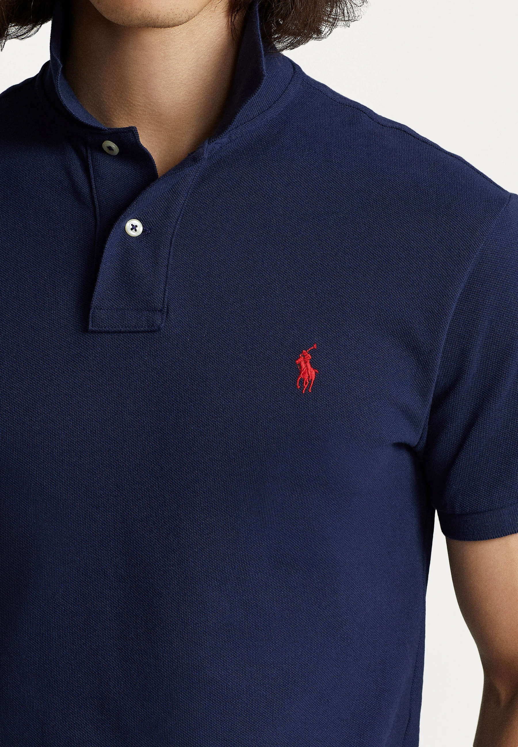 Polo Ralph Lauren CUSTOM SLIM FIT MESH POLO SHIRT - Polo